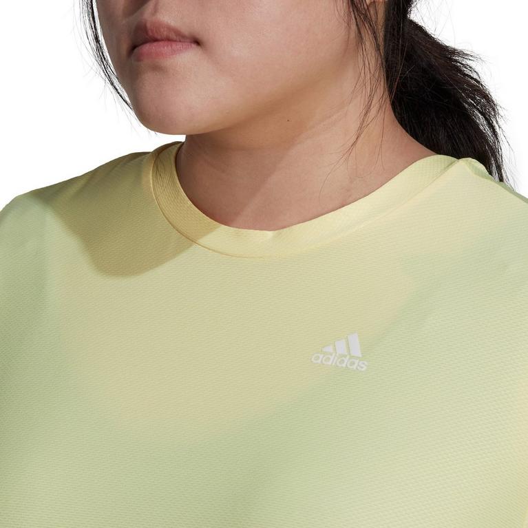Jaune - adidas - Runner T-Shirt Womens - 6