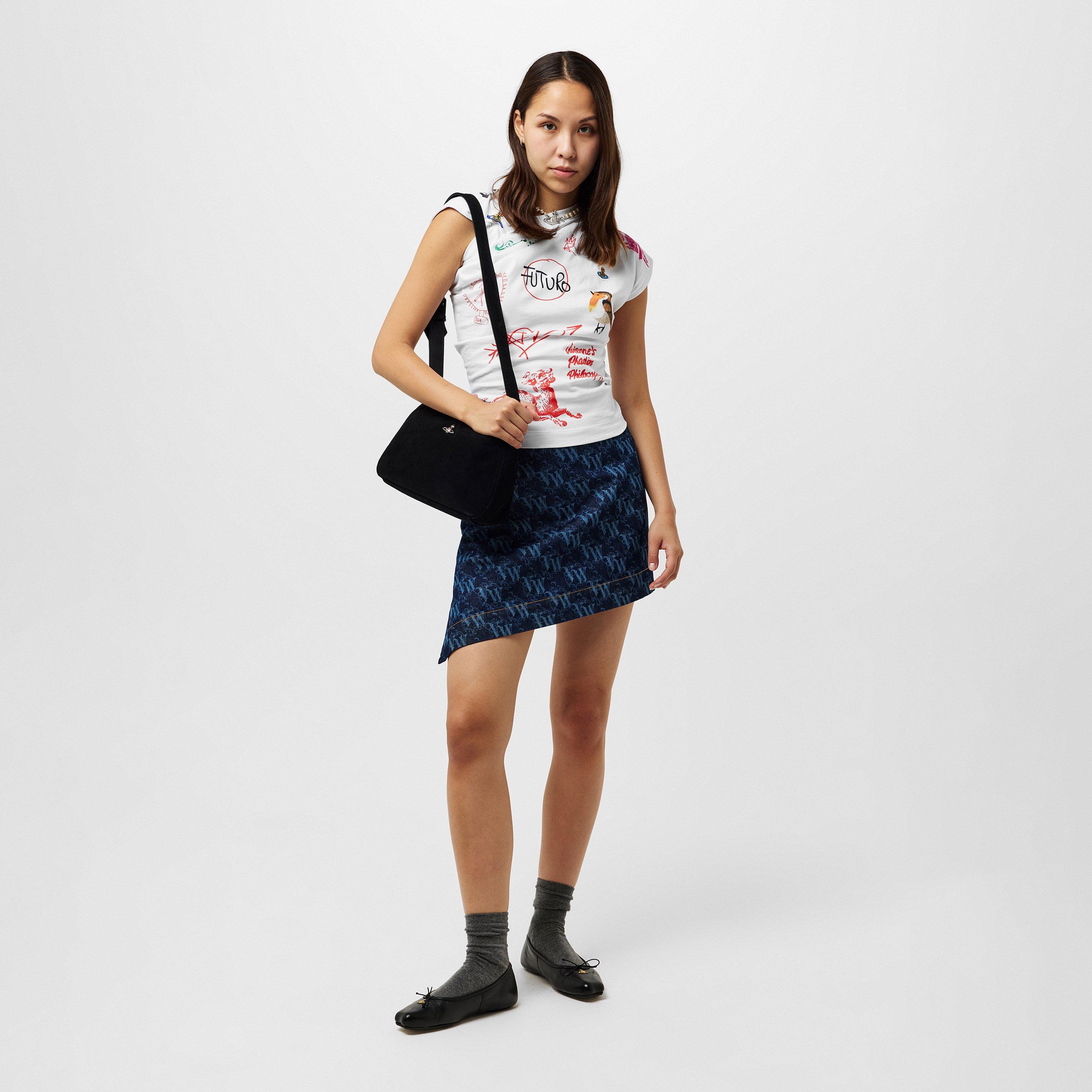 White - Vivienne Westwood - Women's Viv Hebo Slim Fit T-Shirt - 6