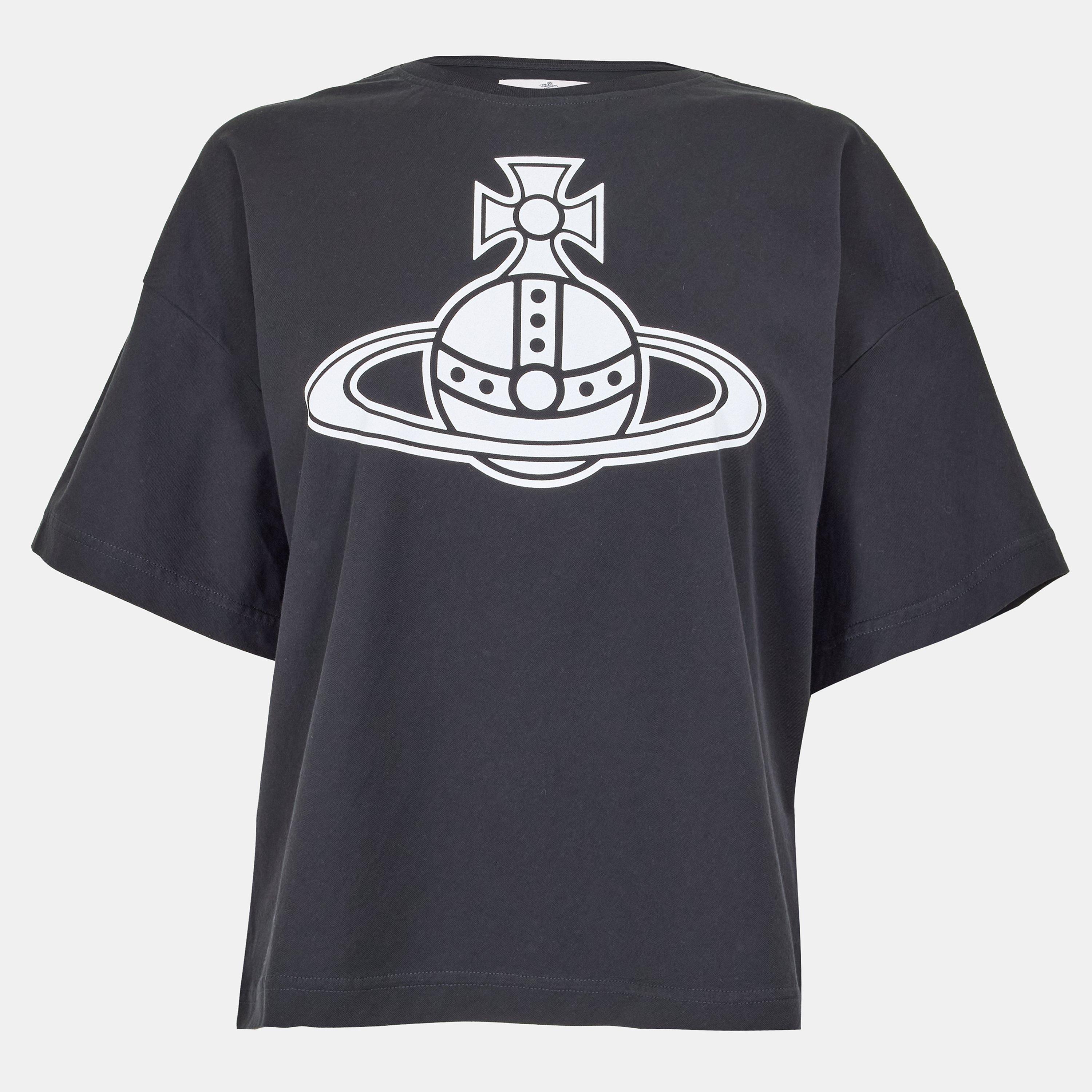 Black - Vivienne Westwood - Women's Viv Paris Boxy T-Shirt - 1