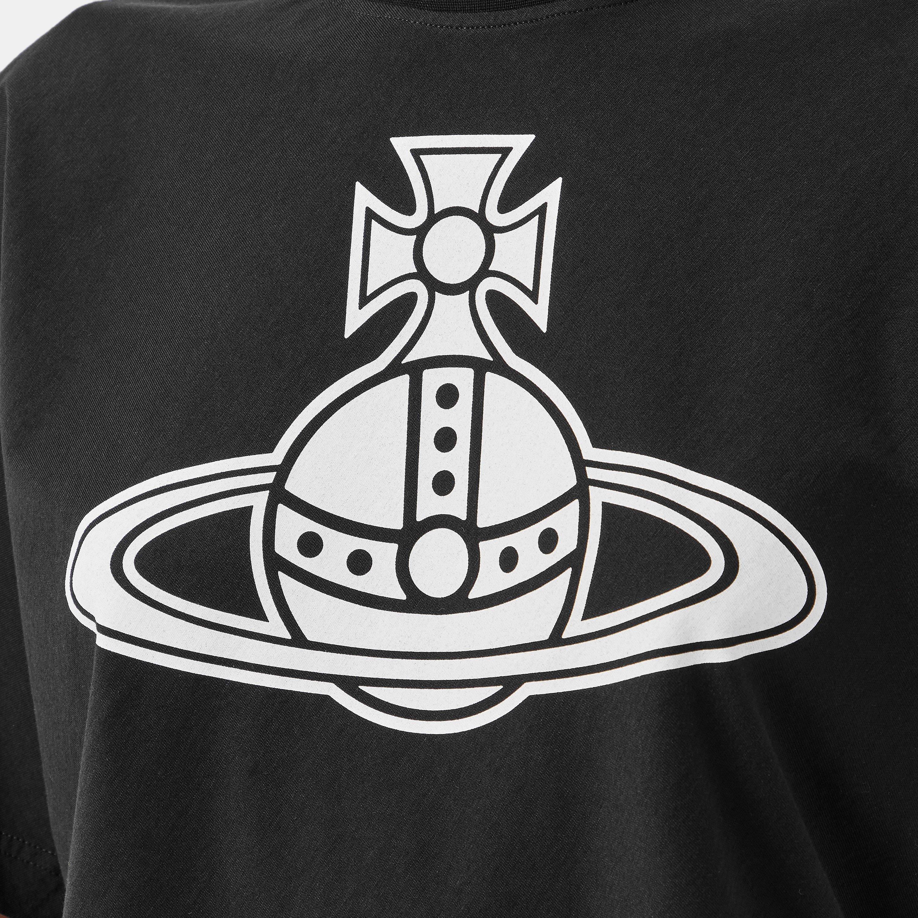 Black - Vivienne Westwood - Women's Viv Paris Regular Fit Boxy T-Shirt - 5