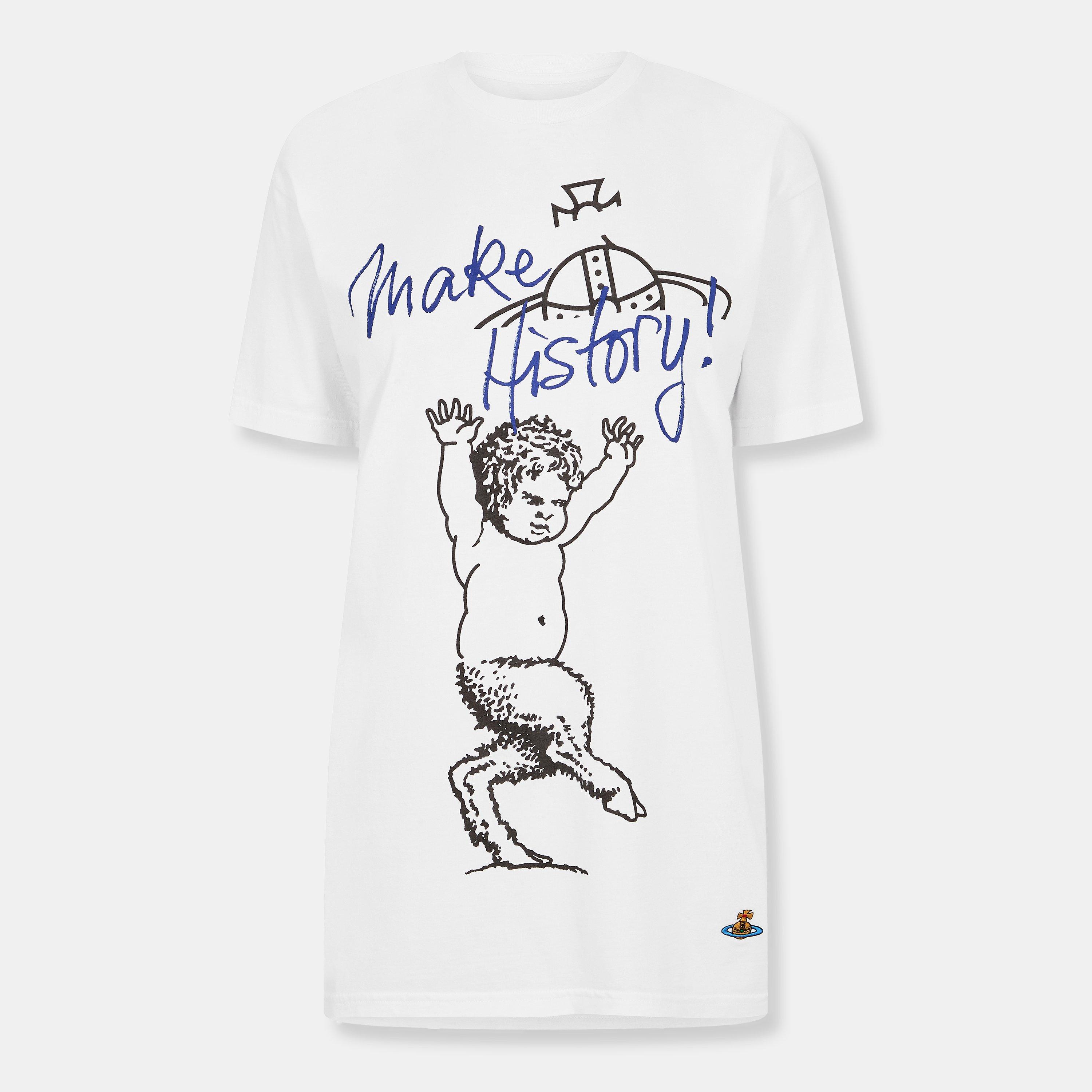 White - Vivienne Westwood - Women's Viv Fawn T-Shirt - 1