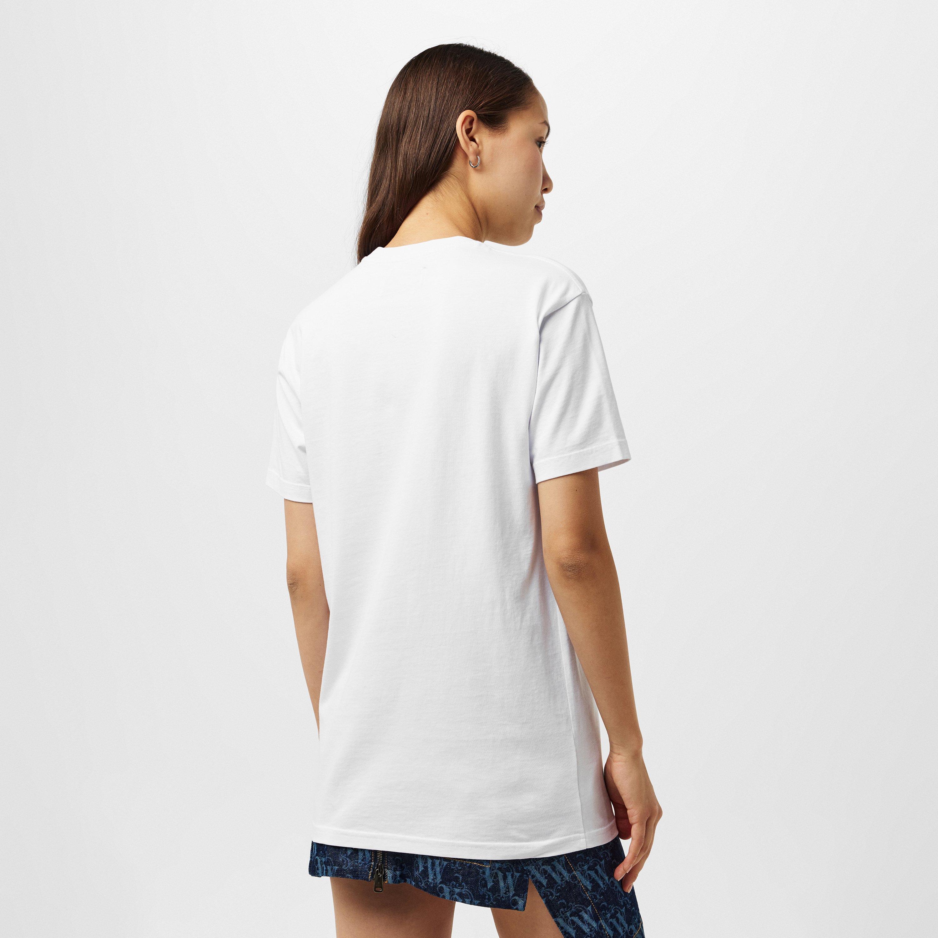 White - Vivienne Westwood - Women's Viv Fawn Regular Fit T-Shirt - 4
