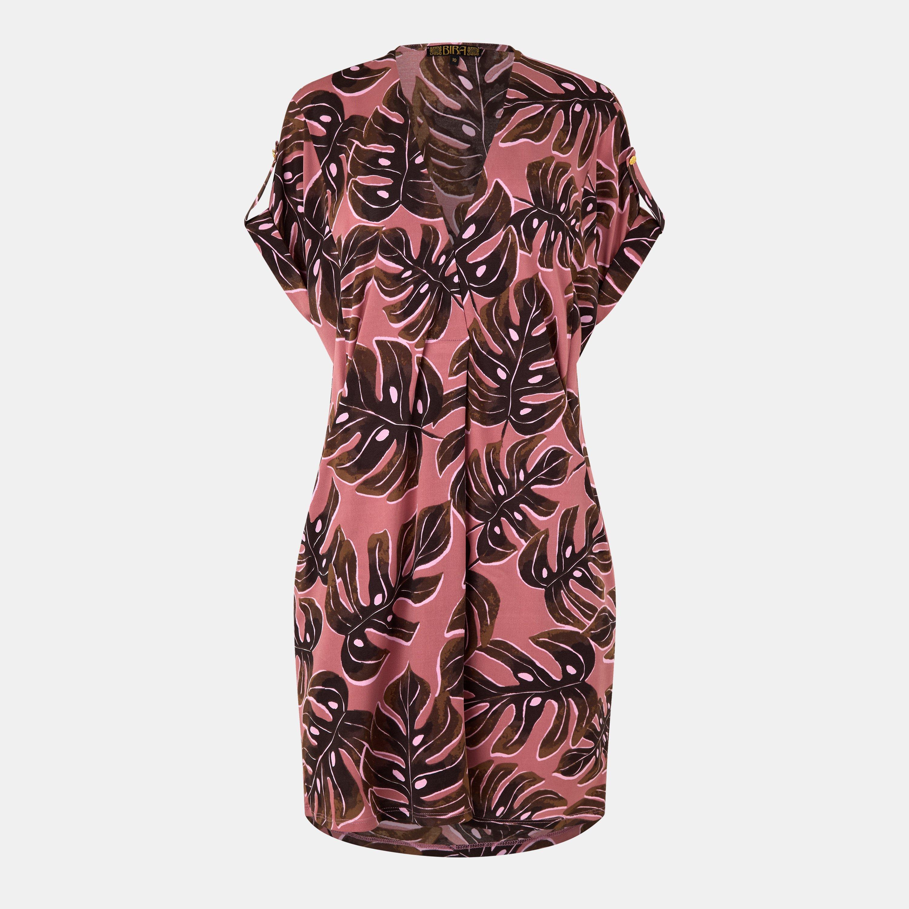 Biba Women's Jersey Tunic - Sunkissed Palm - 8 (XS)