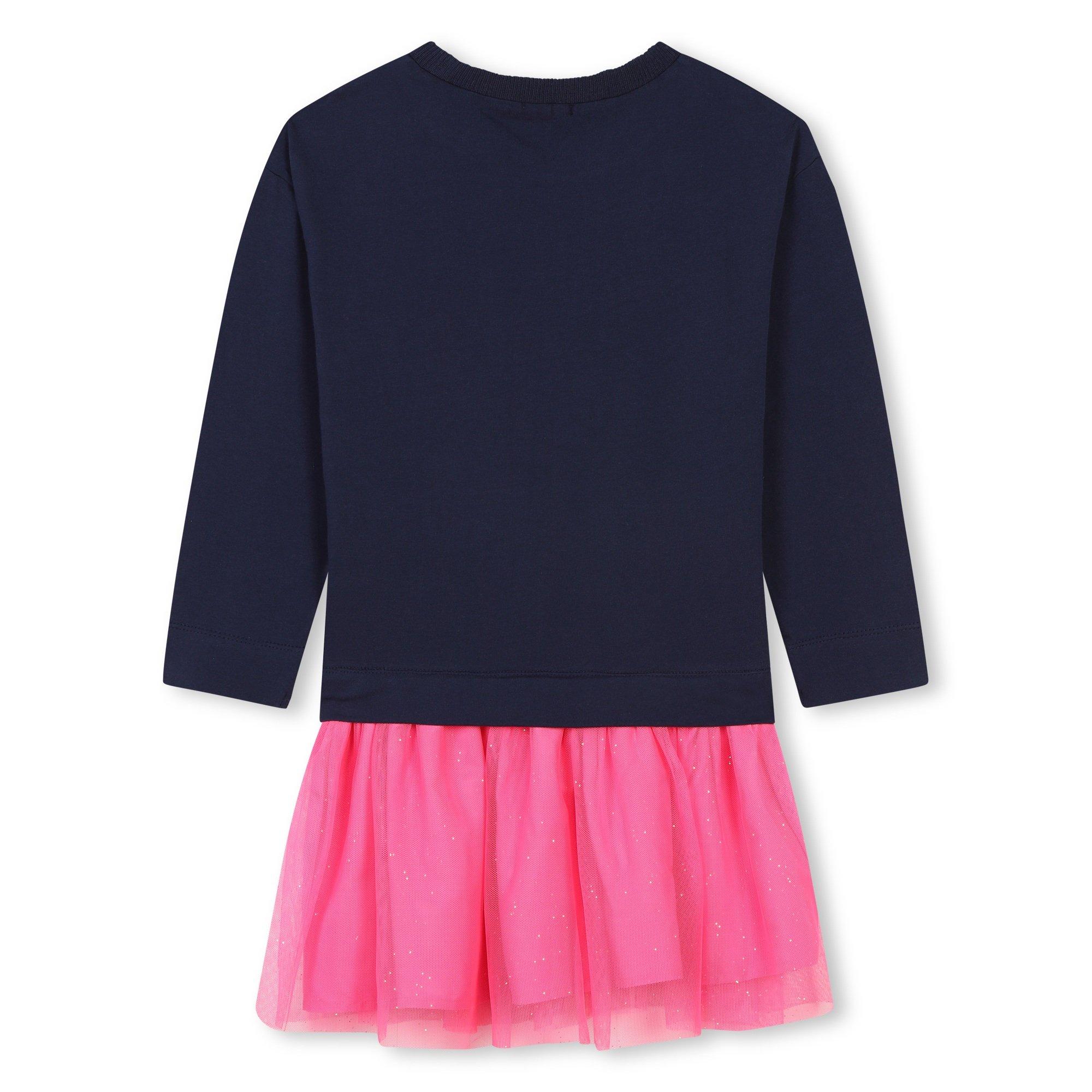 Navy 85T - Billieblush - Kids' Long-Sleeve Print Jersey Dress - 2