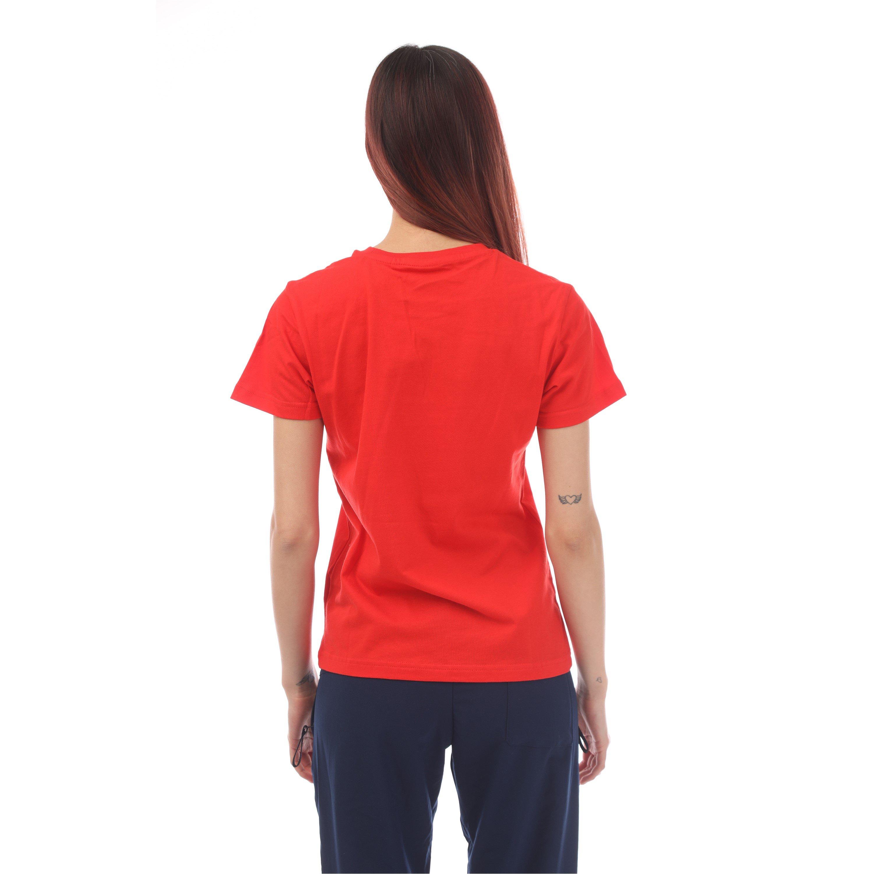 Red - adidas - Regular Fit T-Shirt - 3