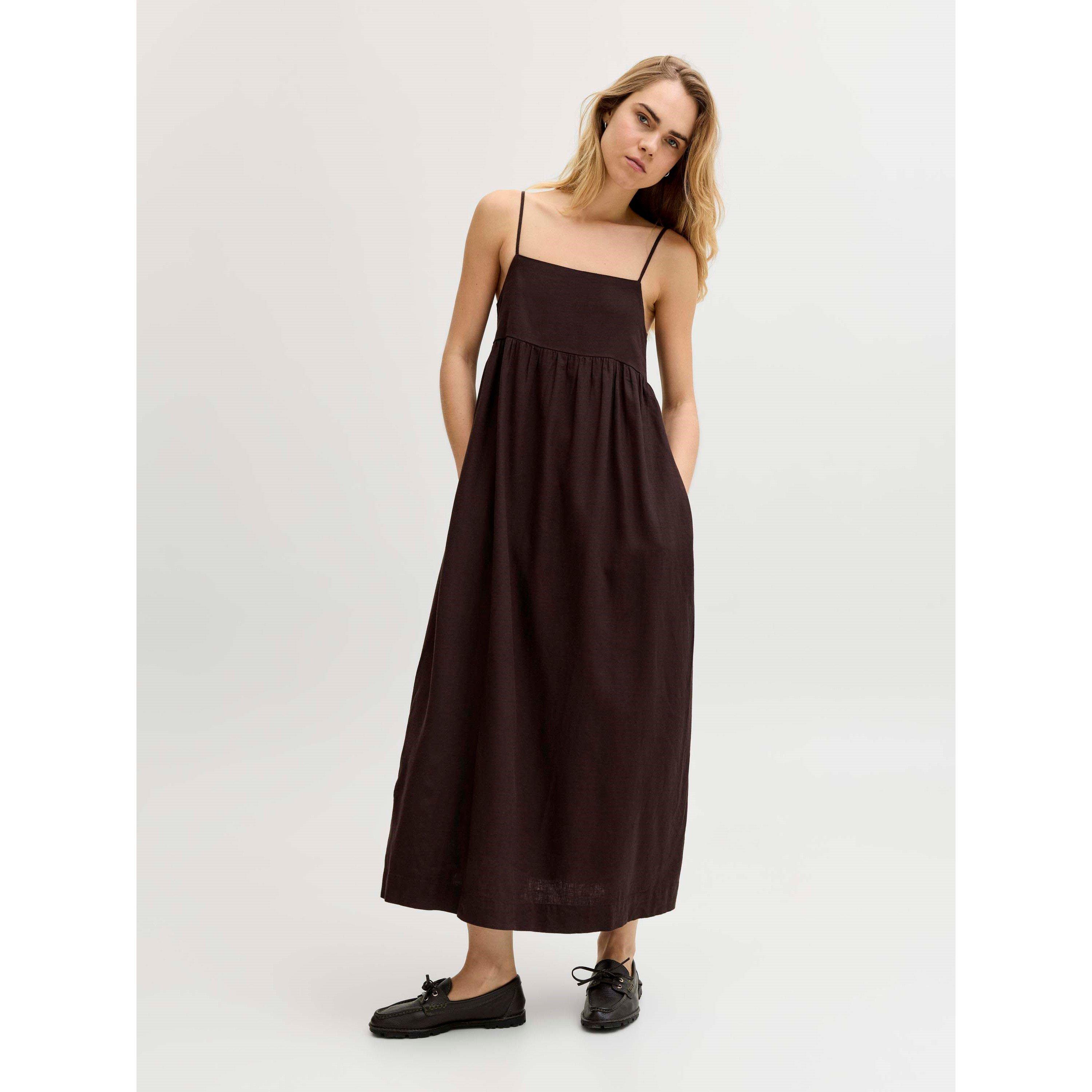 Brtveno smeđa - JJXX - JJXX Linen Blend Lon Ld62 - 8