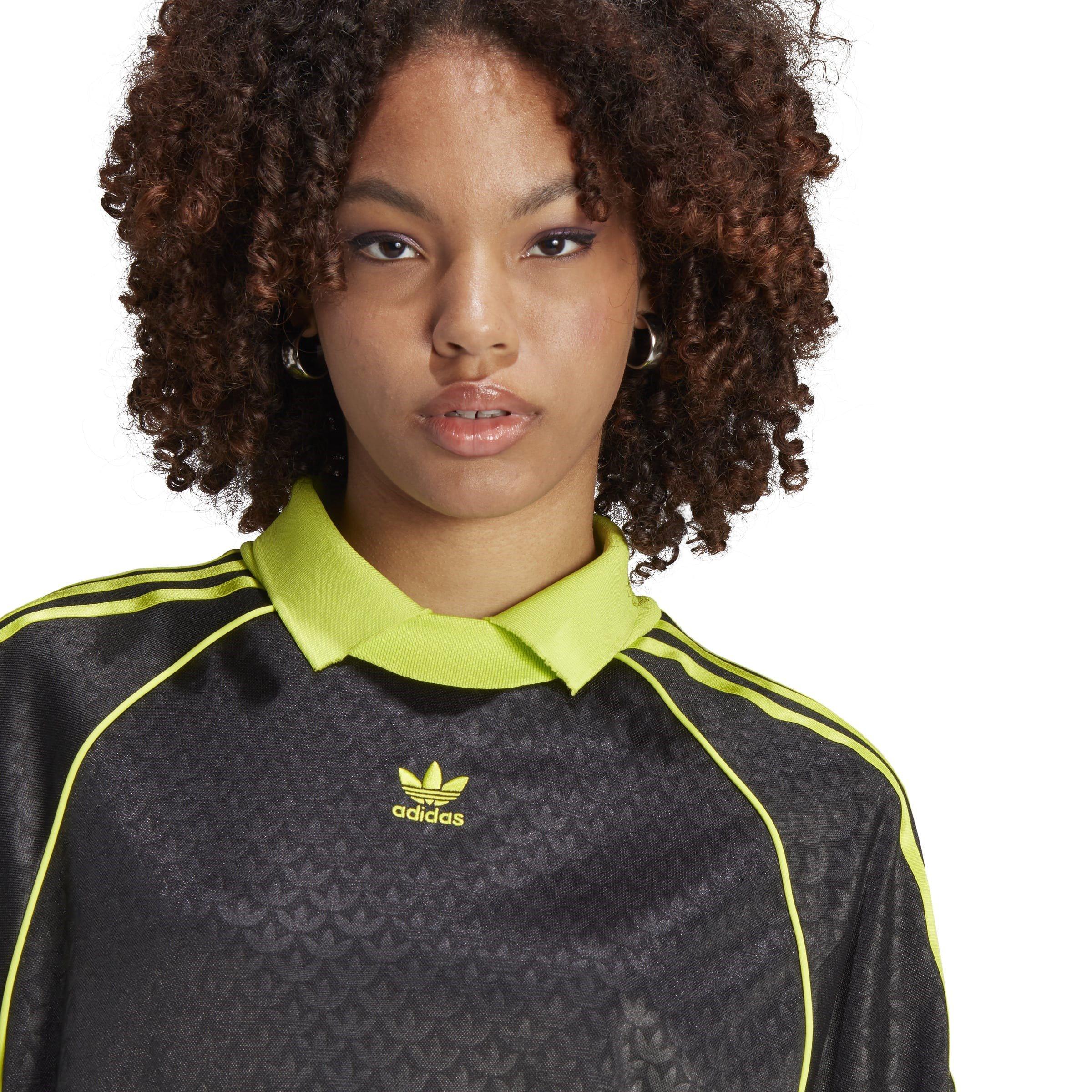 Black - adidas Originals - Pique Tee Dress Womens - 5