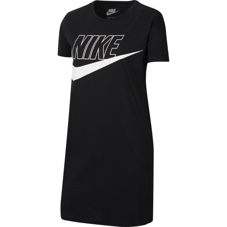 Schwarz/Weiß - Nike - T-Shirt Dress Junior Girls - 1