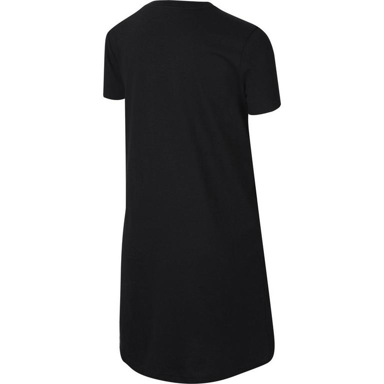 Schwarz/Weiß - Nike - T-Shirt Dress Junior Girls - 2