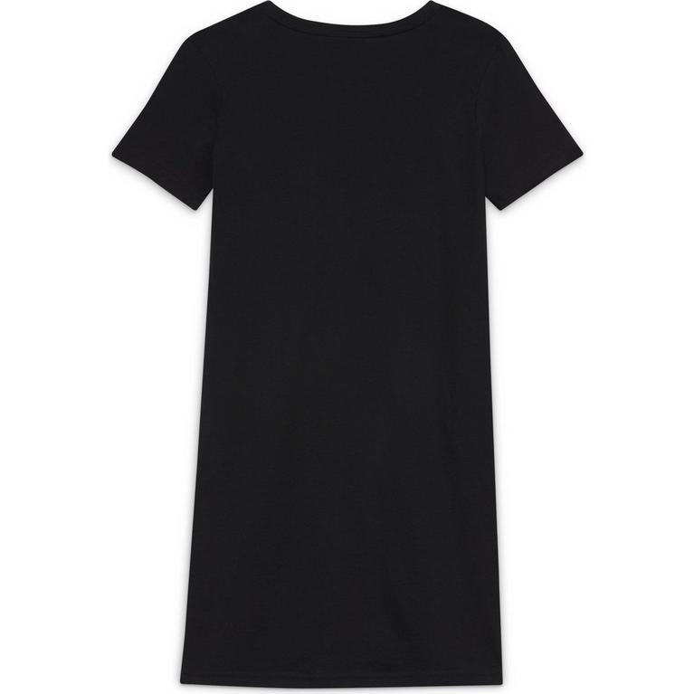 Schwarz/Weiß - Nike - T-Shirt Dress Junior Girls - 4
