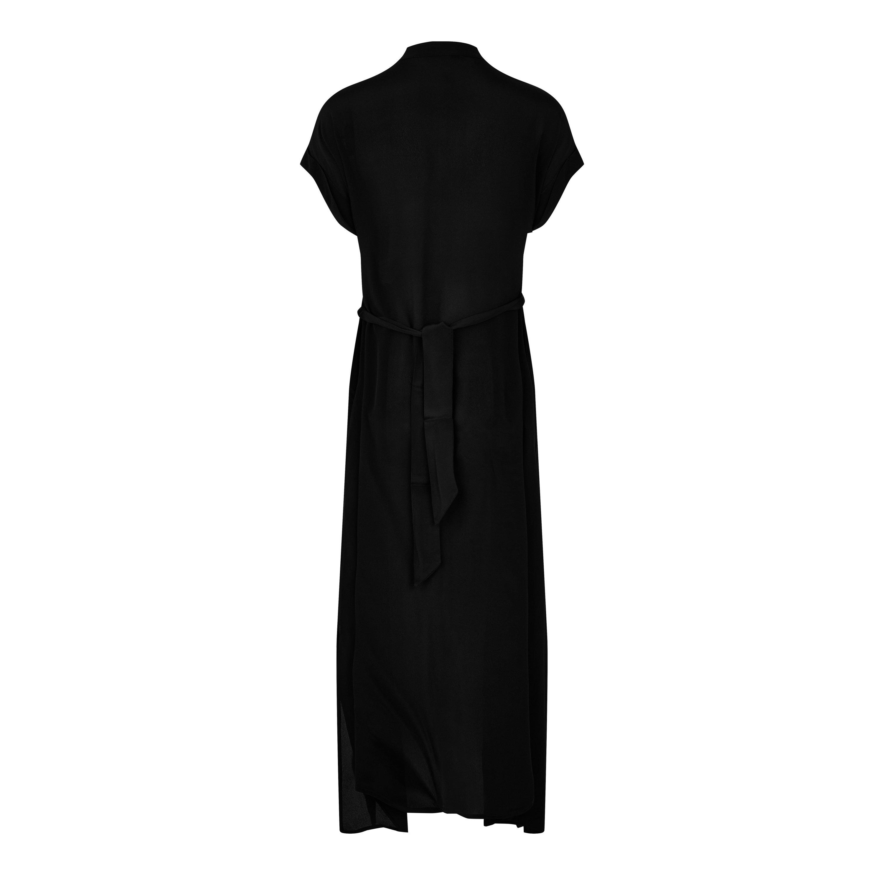 BLACK - Marella - Women's Forma Midi Tea Dress - 6