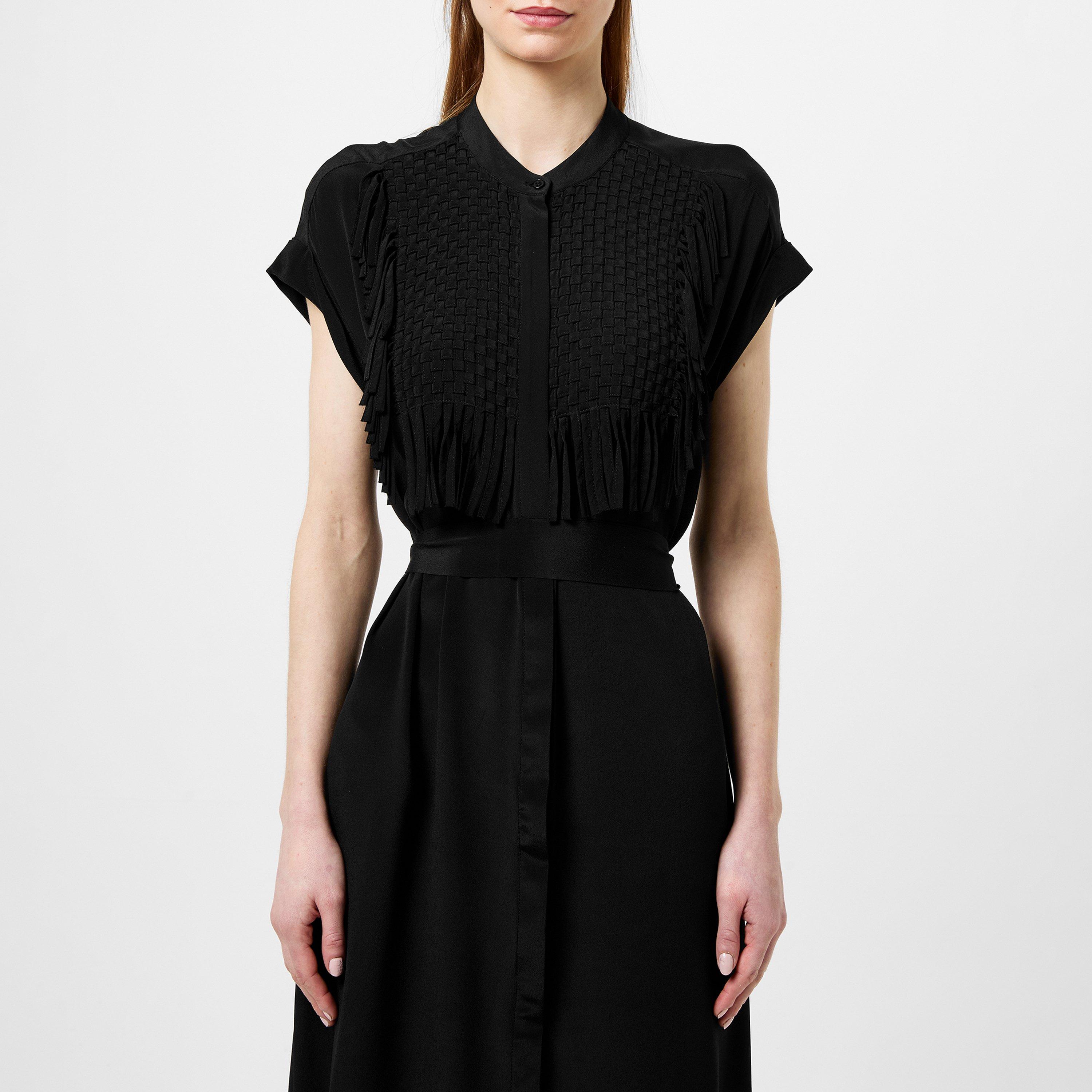 BLACK - Marella - Women's Forma Midi Tea Dress - 4