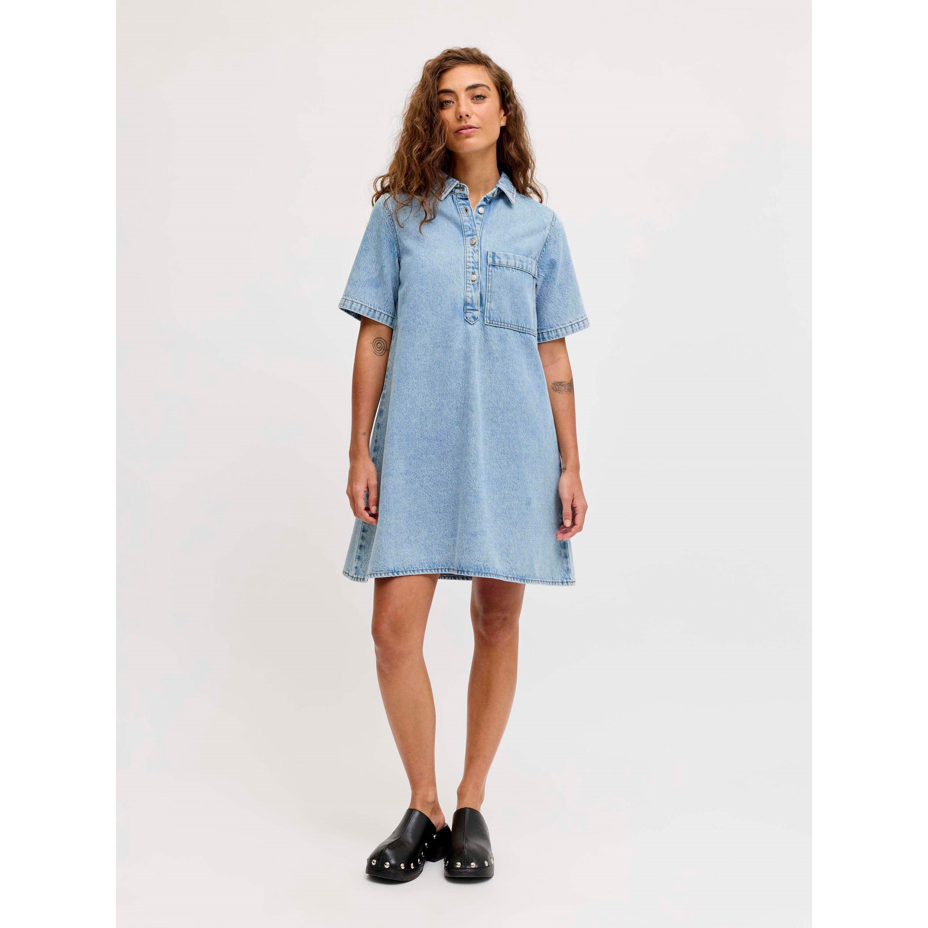 Lt Blue Denim - JJXX - JJXX Sht Denim Dress Ld62 - 8