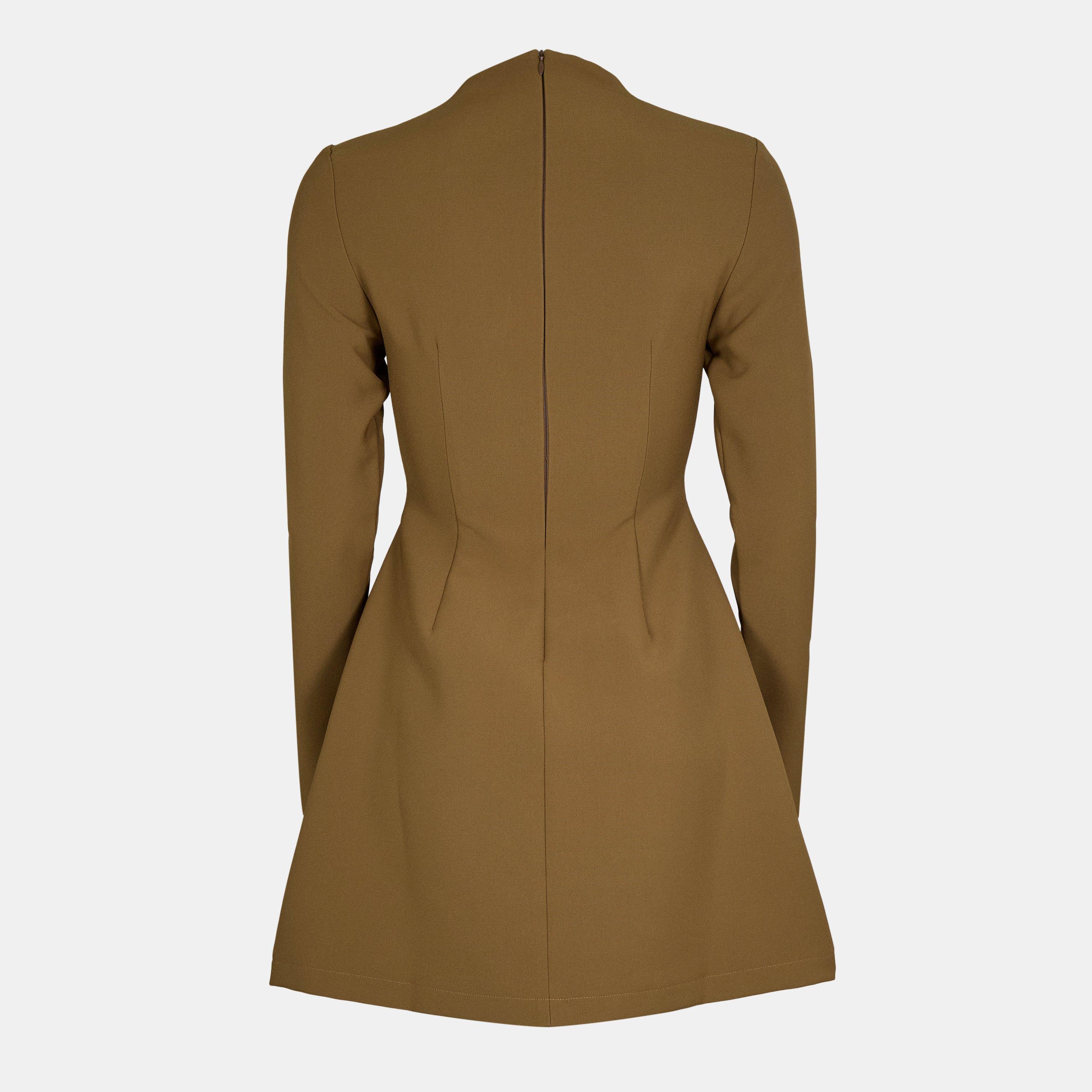 Olive - Odd Muse - Tall Ultimate Muse Split Sleeve Mini Dress - 2