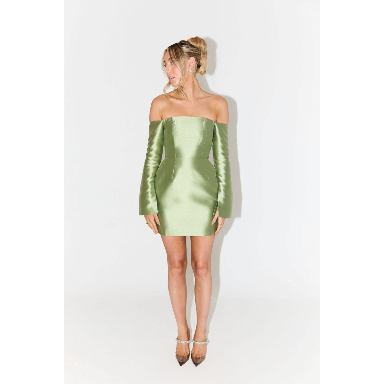 Green - Odd Muse - Ultimate Muse Tulip Skirt Mini Dress - 2