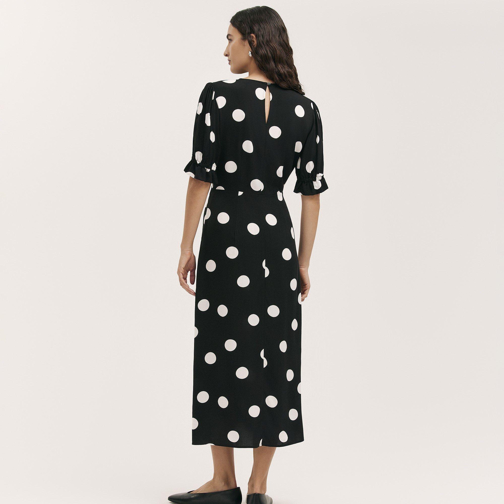 Black Spot - Finery - Women's Mela Maxi Dress - 4