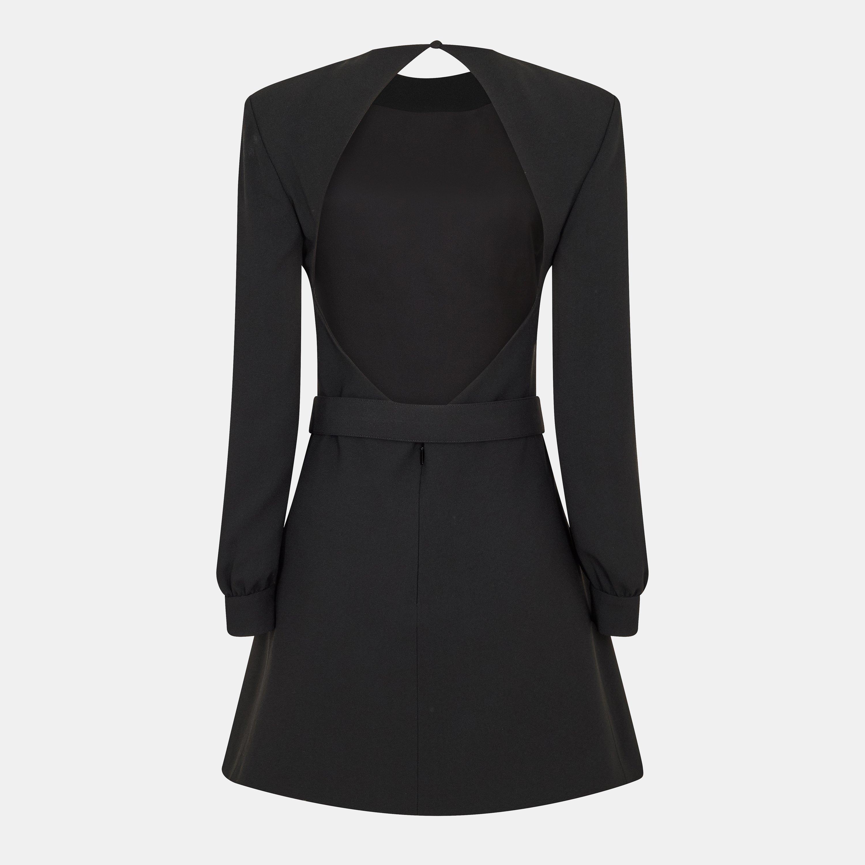 Noir - Saint Laurent - Women's Mini Dress - 2