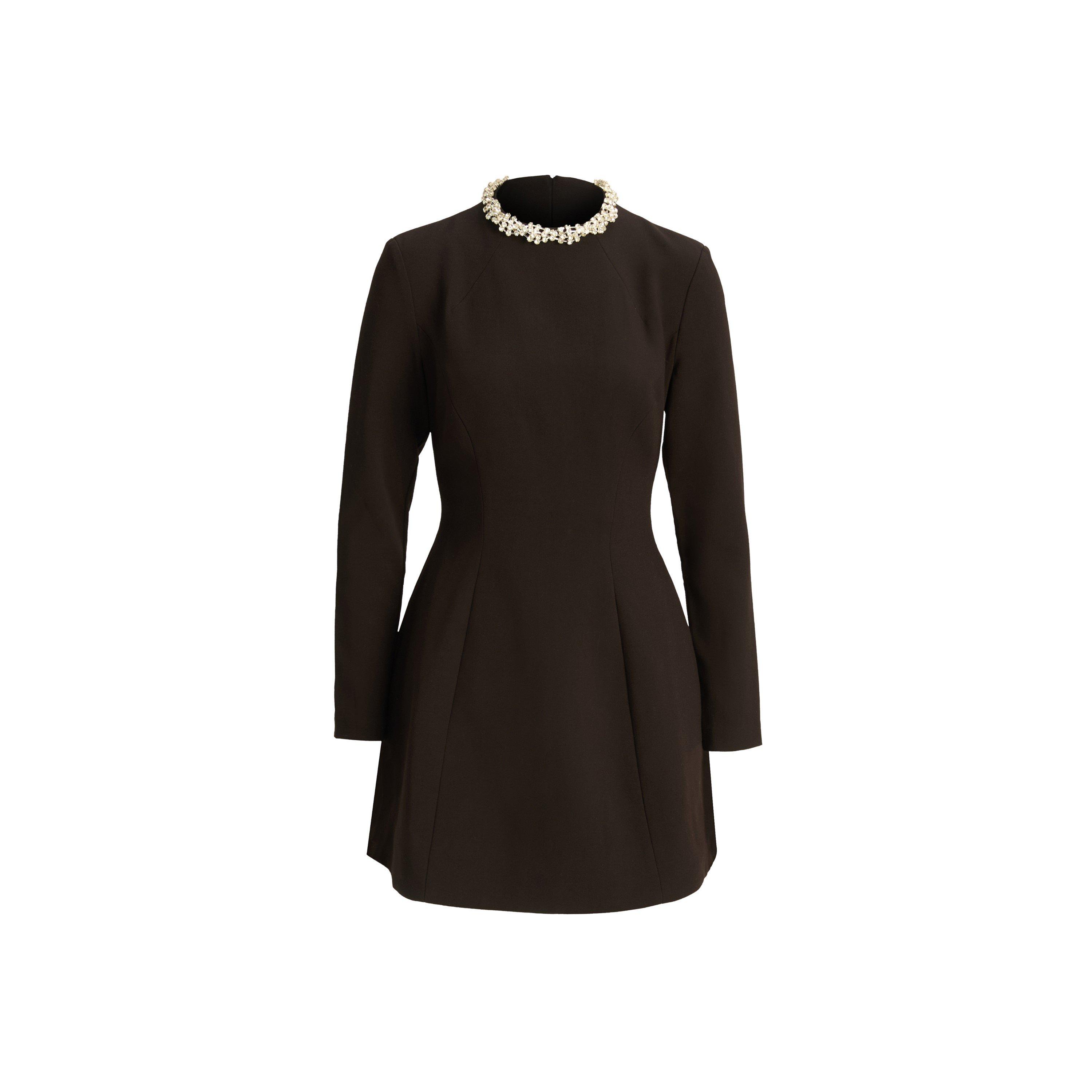 bardot delphi long sleeve mini dress Bardot Delphi Long-Sleeve Mini Dress