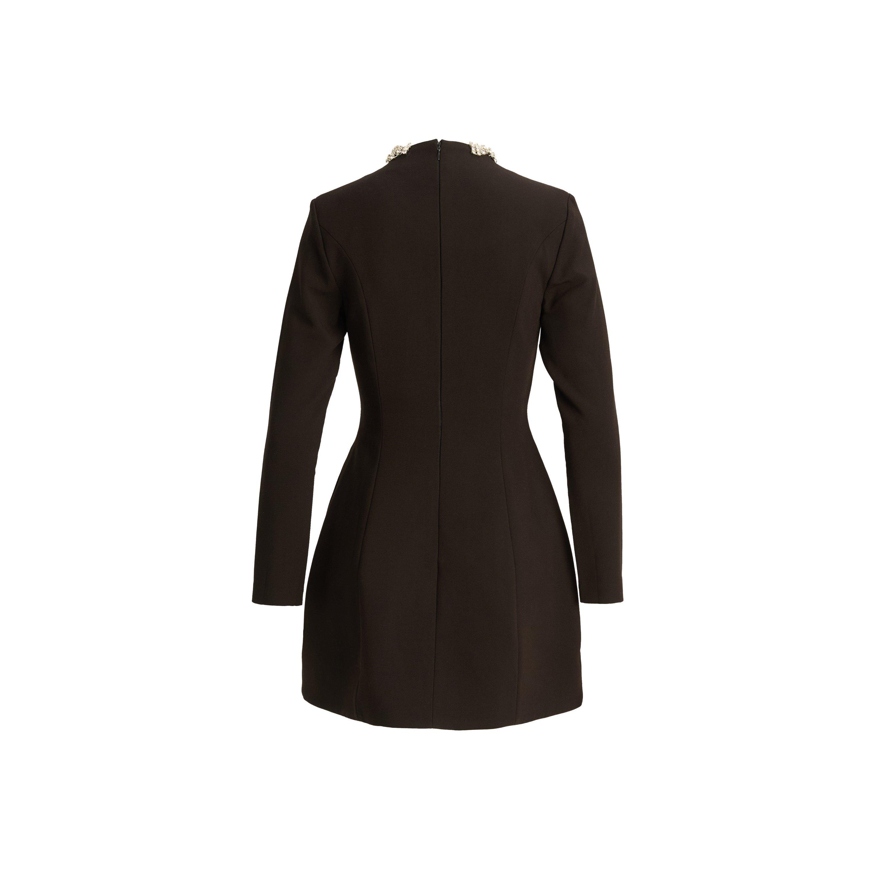 bardot delphi long sleeve mini dress Delphi Long Sleeve Mini Dress