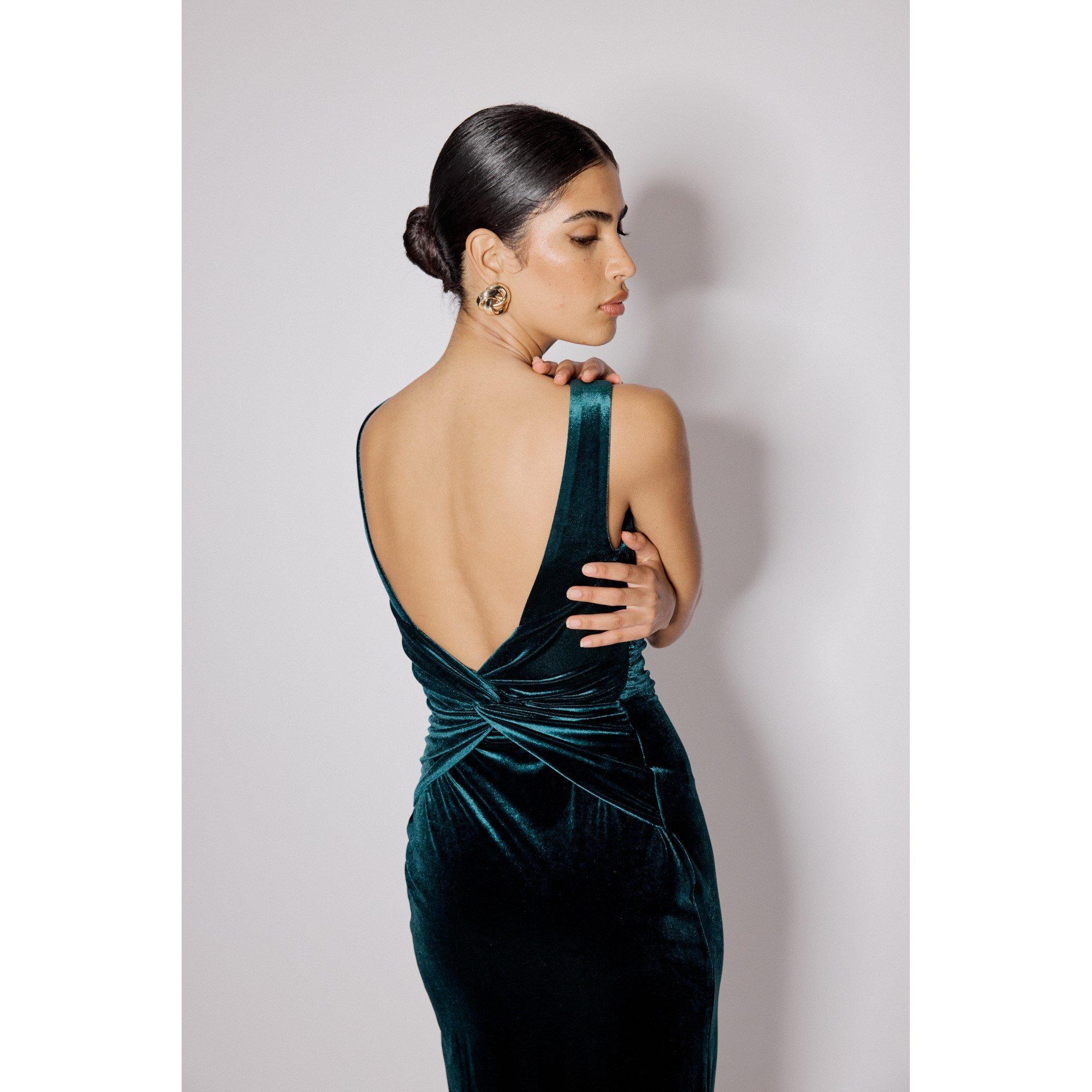 Green - Nobodys Child - Women's Margot Maxi Dress - 4