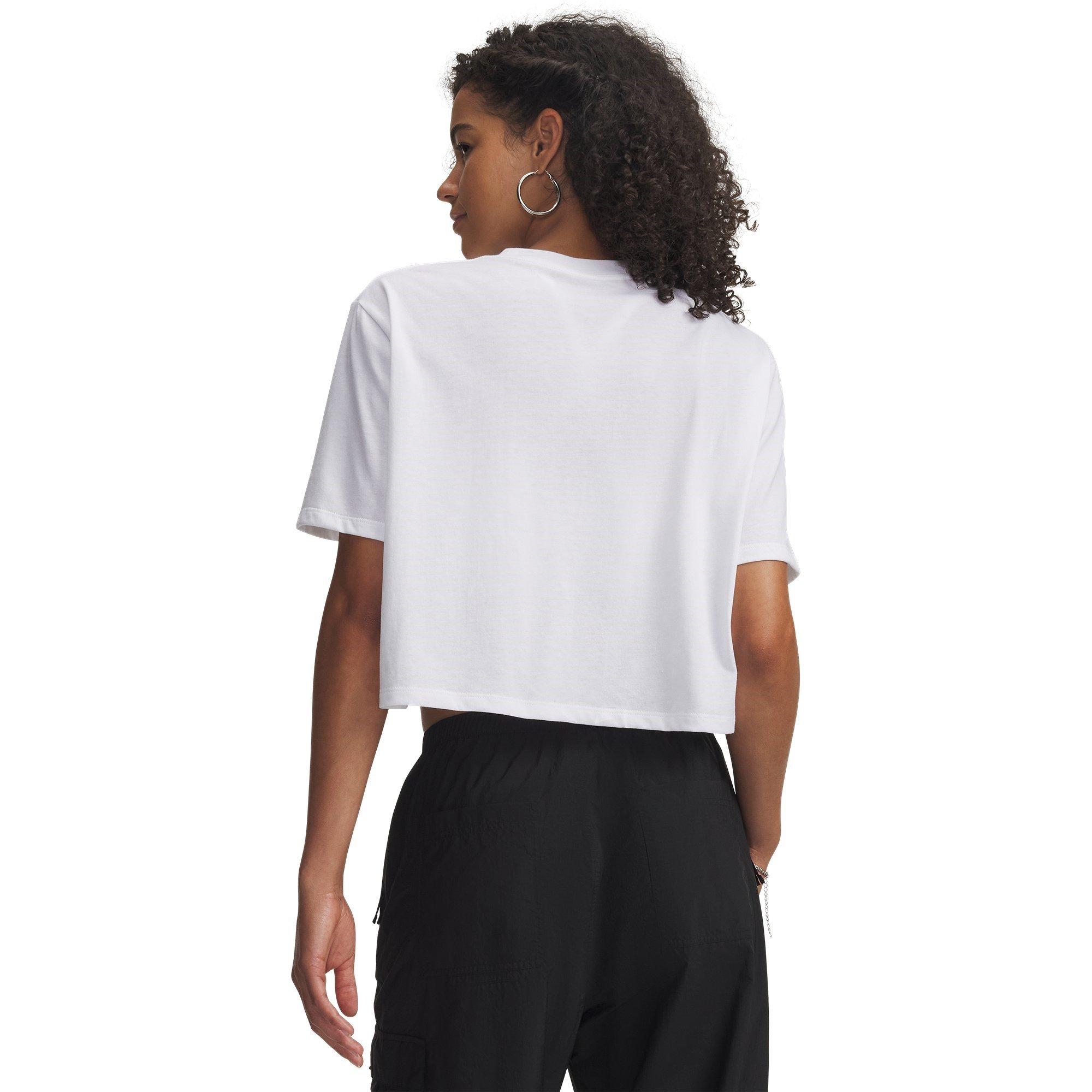 Bijelo/Bijelo - Under Armour - UA WM Crop SS Ld63 - 2