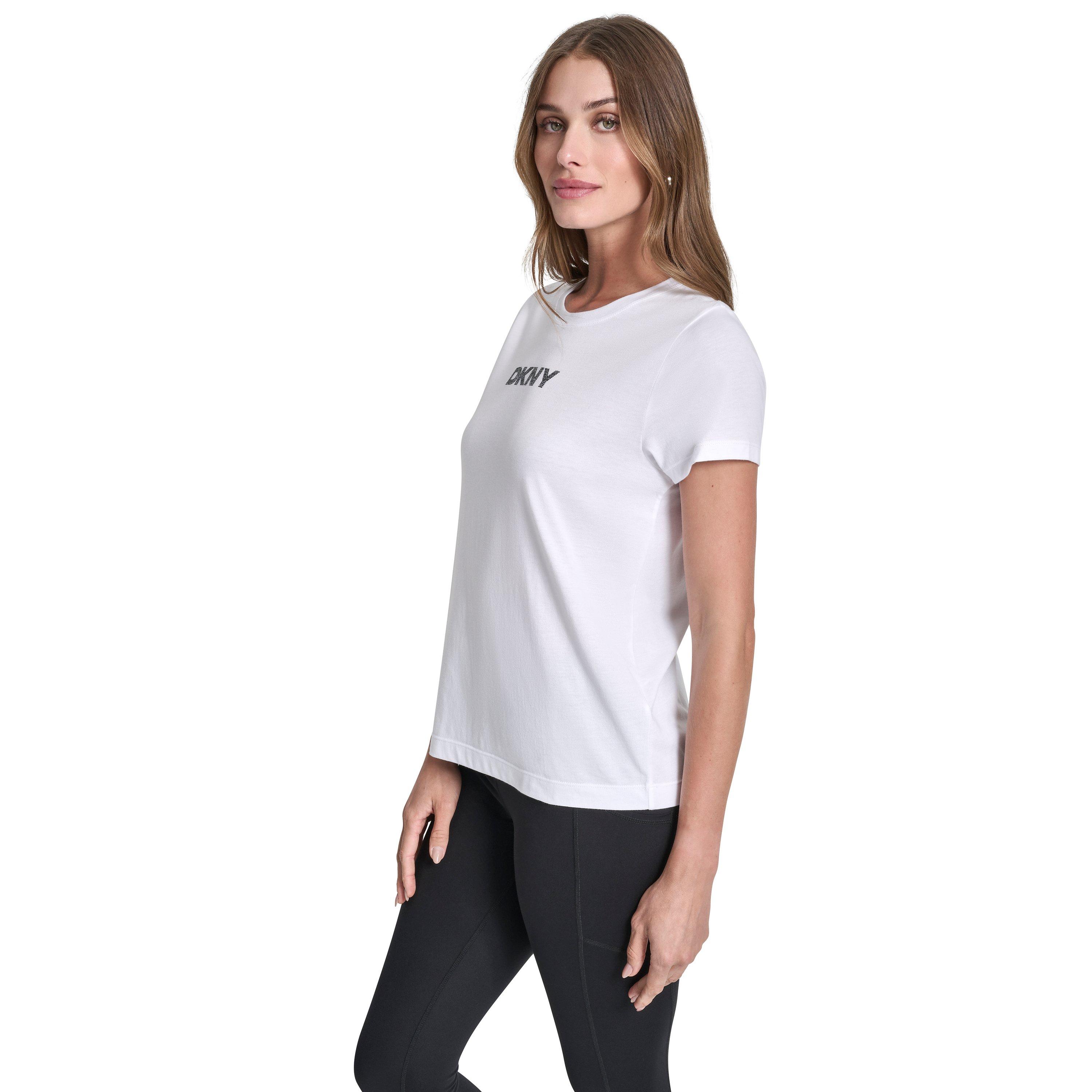 White - DKNY - Women's Sport T-Shirt - 2