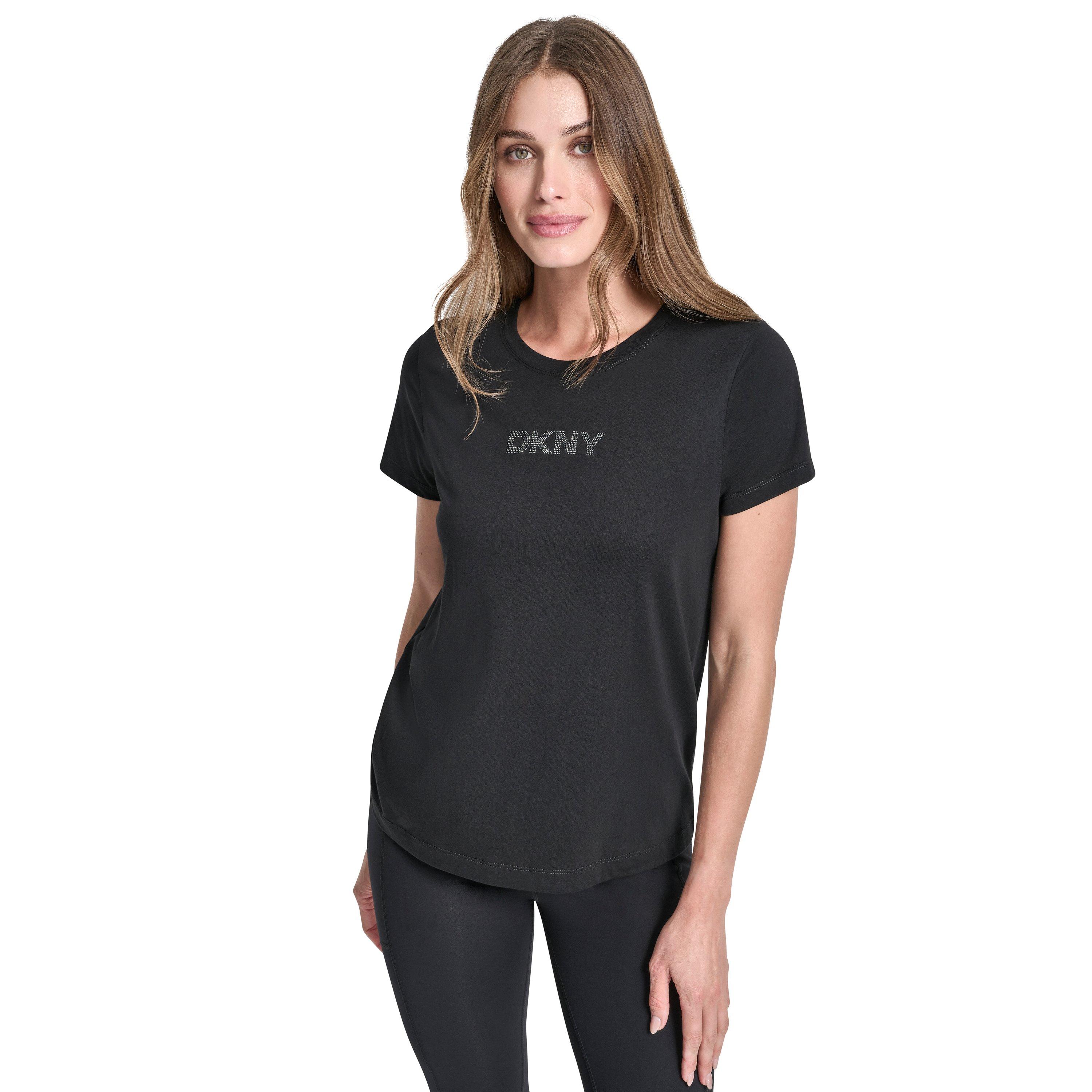 Dkny Women's Sport T-Shirt - Black - 14 (L)