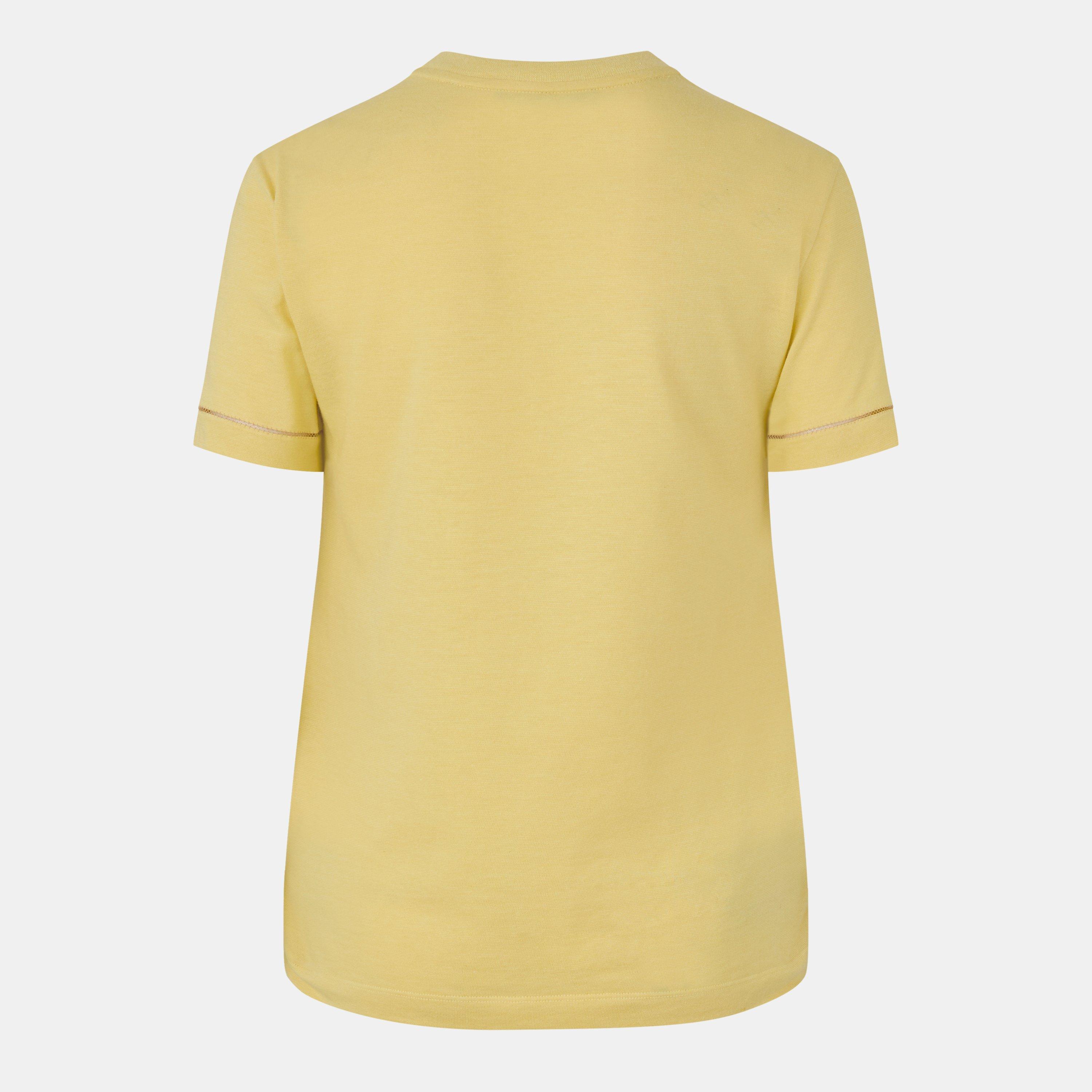 Crema - Fendi - Women's Logo Regular Fit T-Shirt - 2