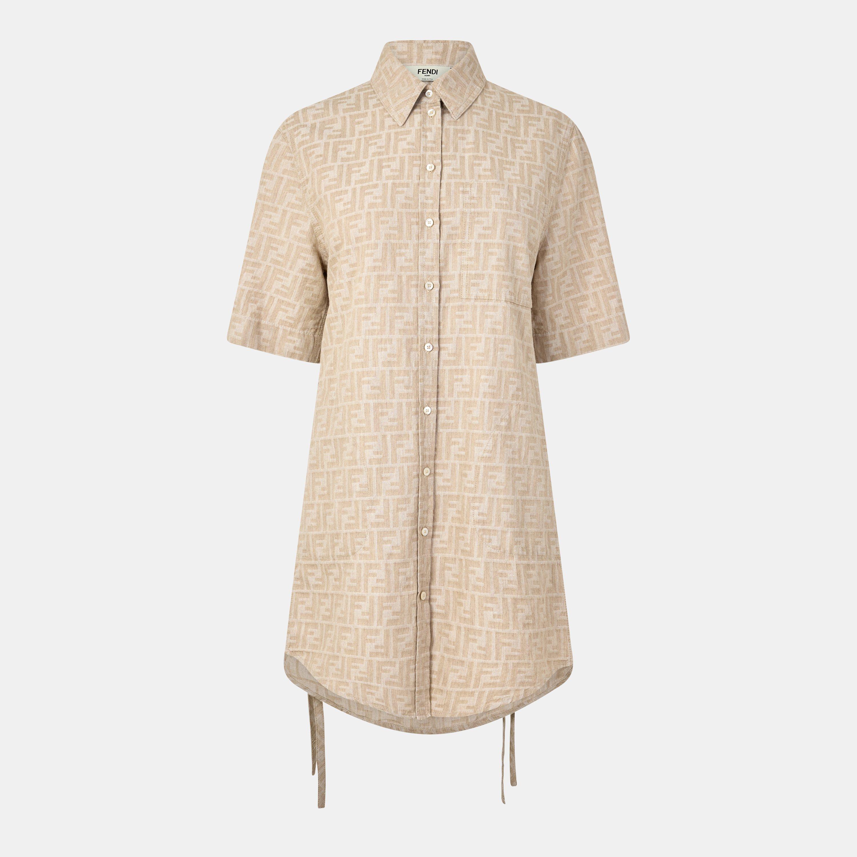 Fendi Women's Lightweight Mini Dress - Raffia - Size 44 (UK 12)