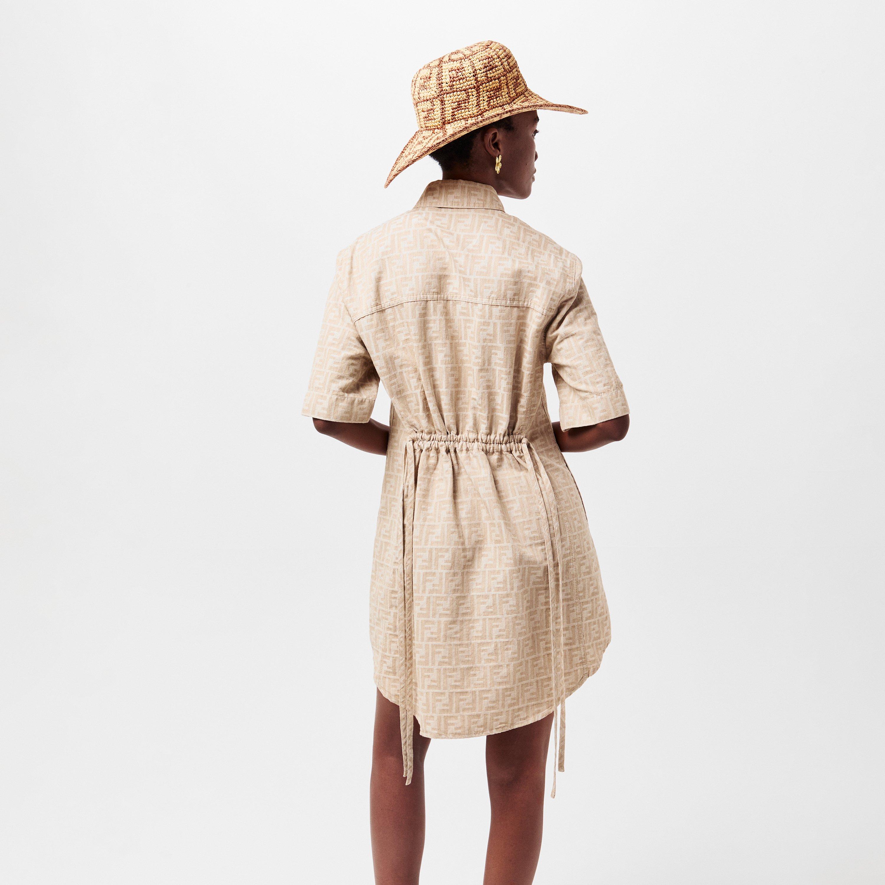 Raffia - Fendi - Women's Lightweight Mini Dress - 4