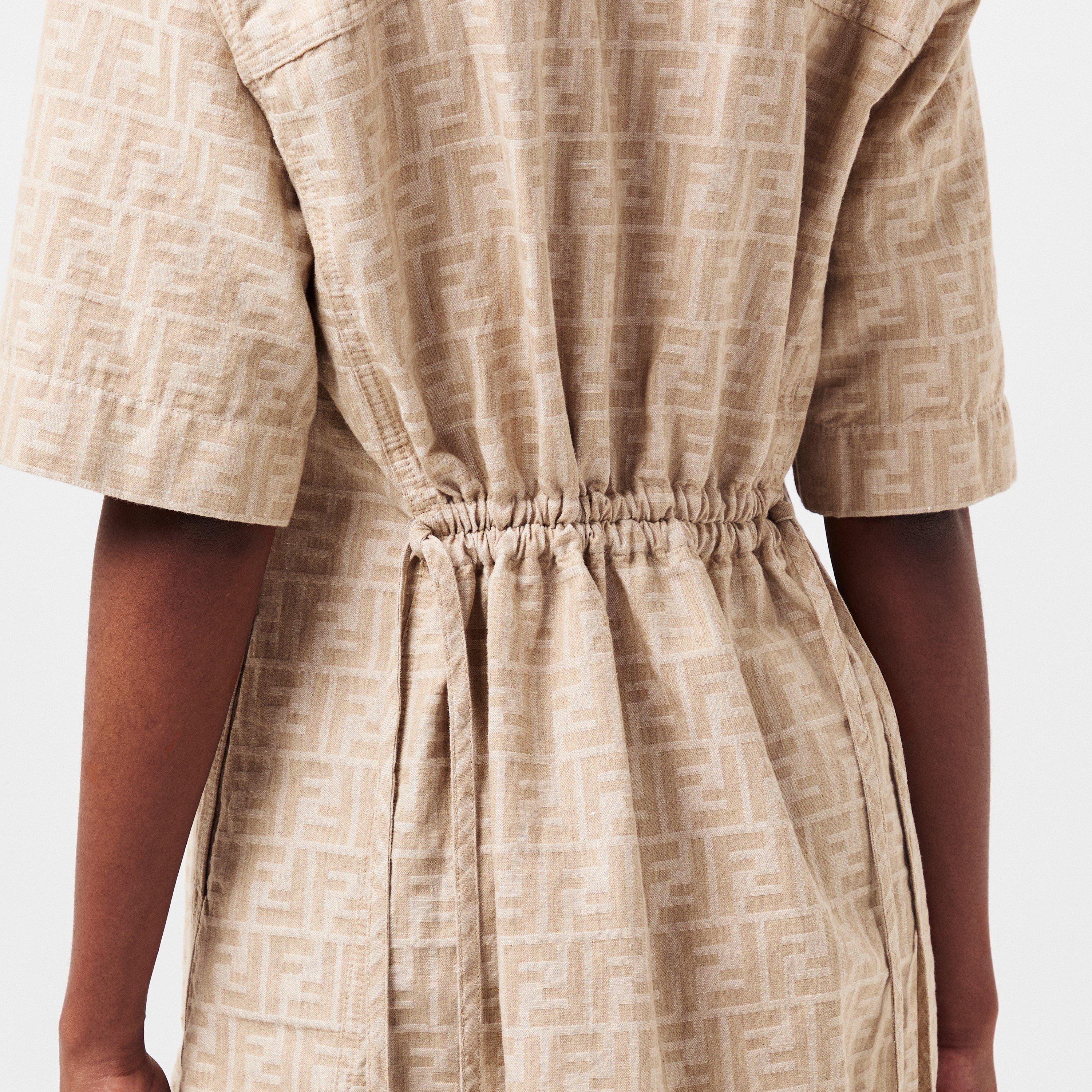 Raffia - Fendi - Women's Lightweight Mini Dress - 5