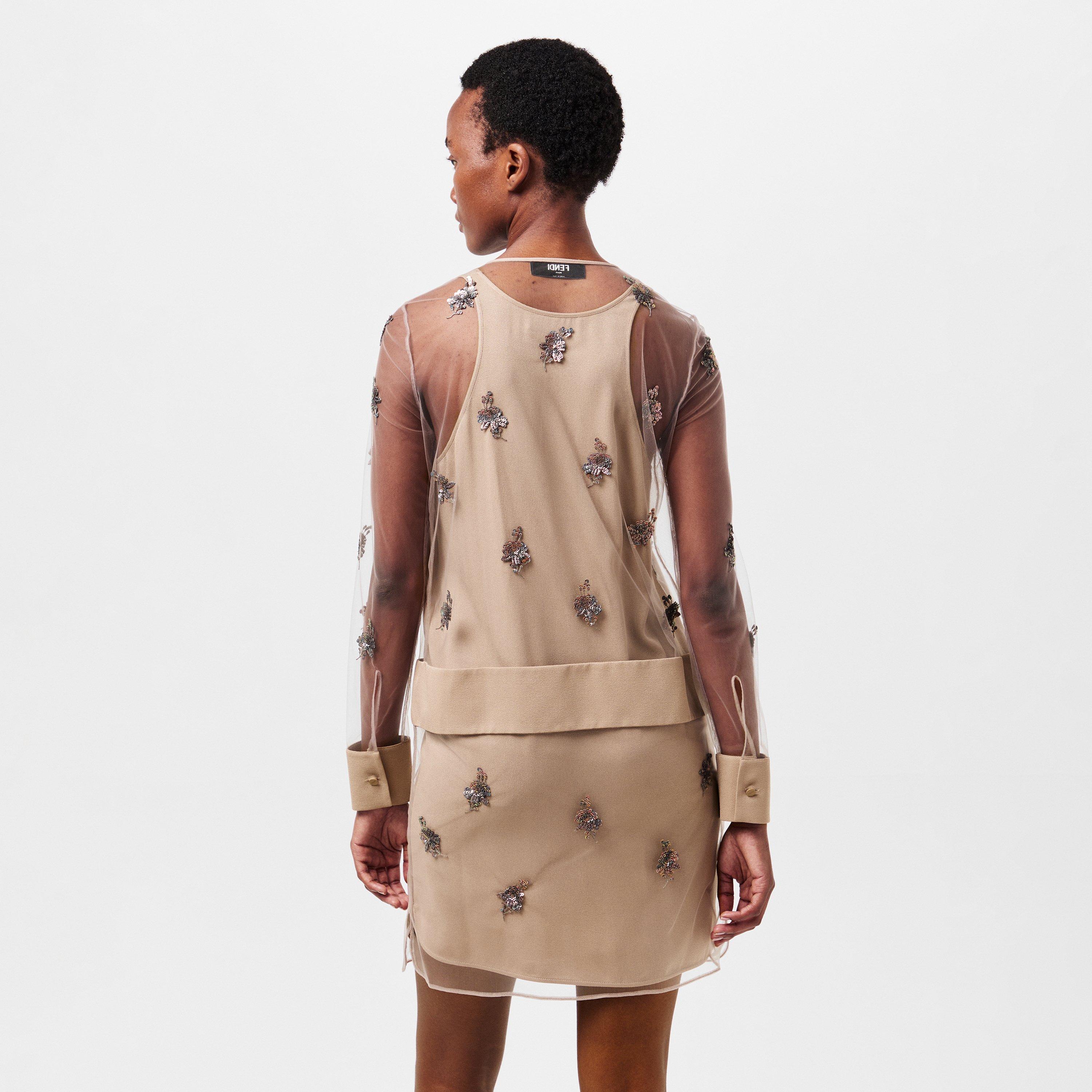 Rose - Fendi - Women's A-Line Dress - 4