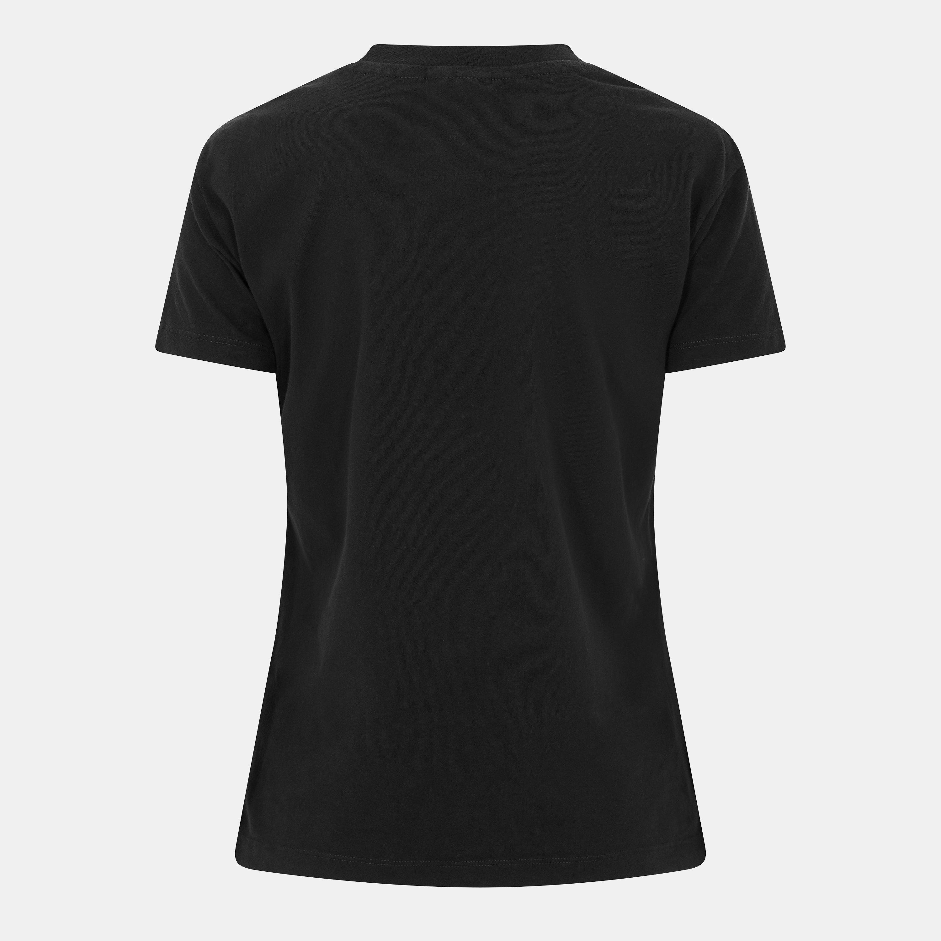 Black - Napapijri - Napapijri Box Logo Short Sleeve T-shirt Womens - 2