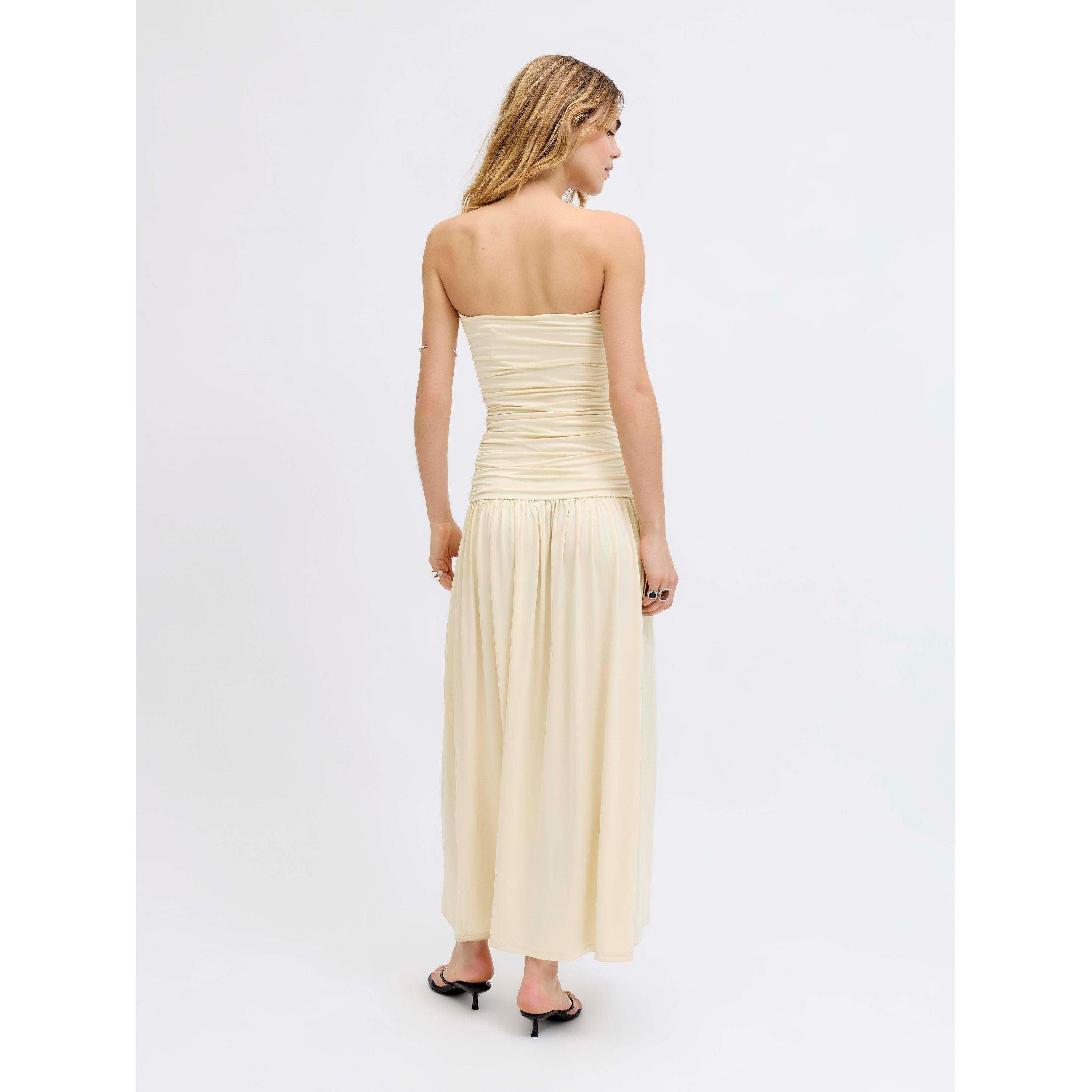 Alabaster Gleam - JJXX - Women's Bandeau Slip Dress - 4