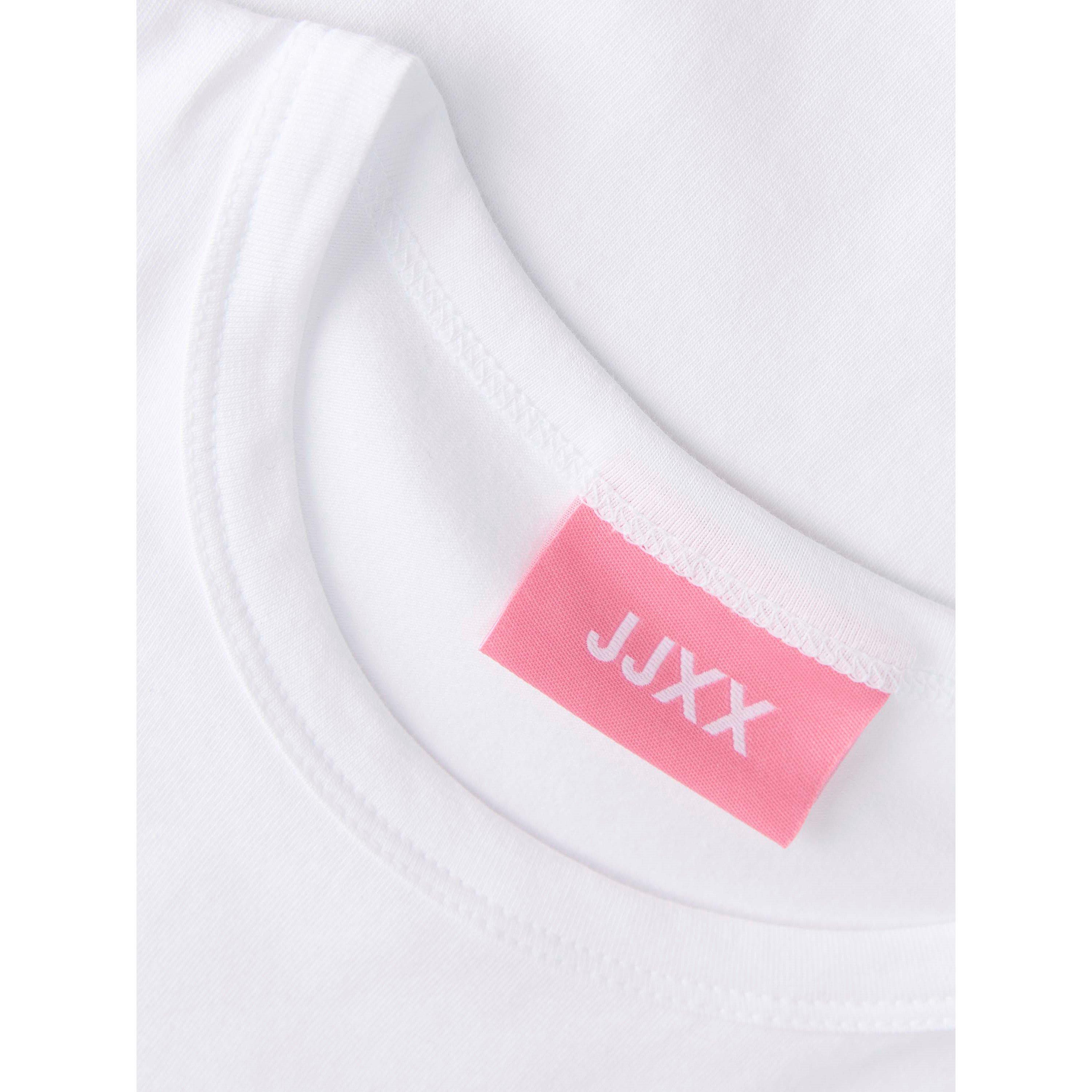 Bright White - JJXX - Women's Print T-Shirt - 6