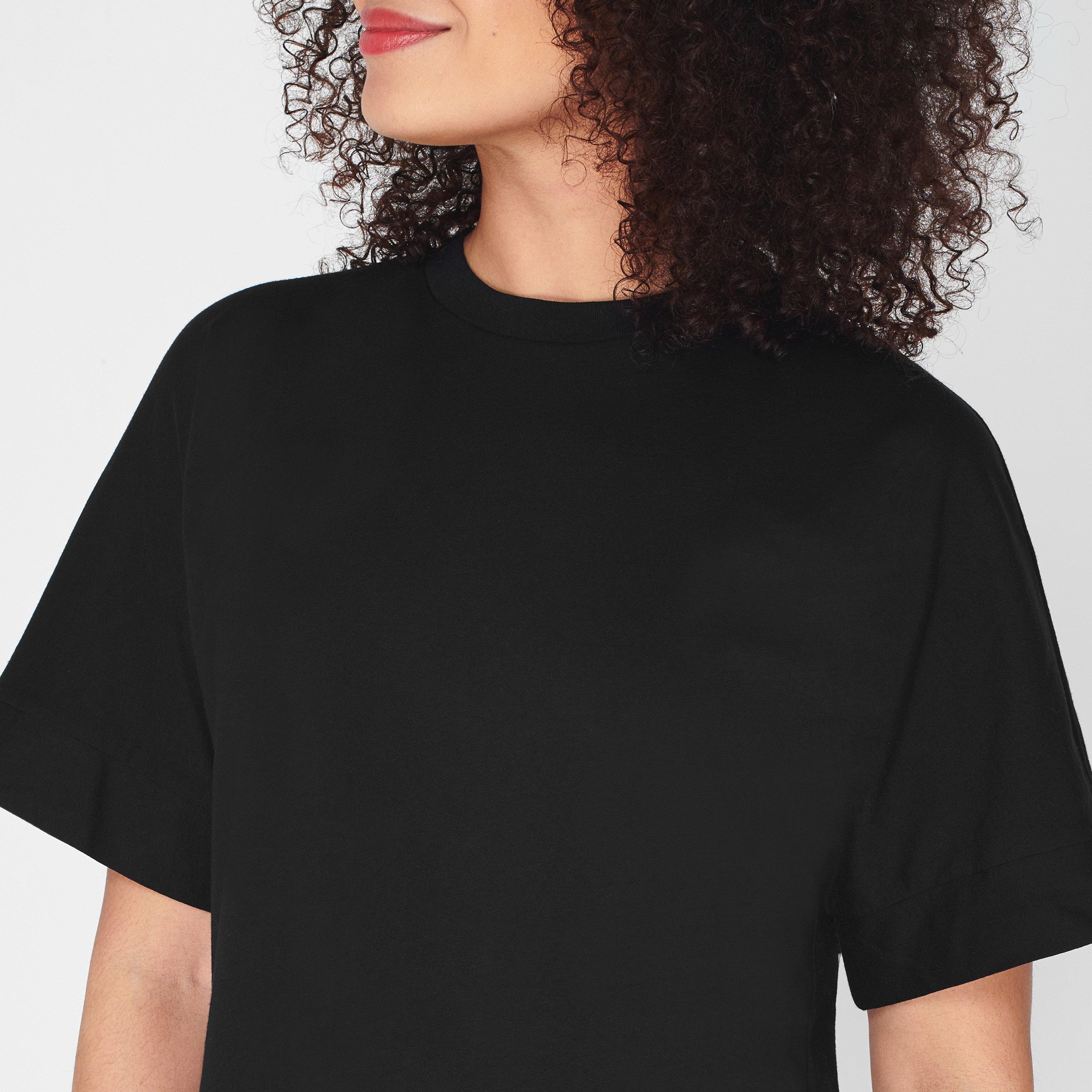 Black - Ted Baker - Erisana Crew Neck T Shirt - 4