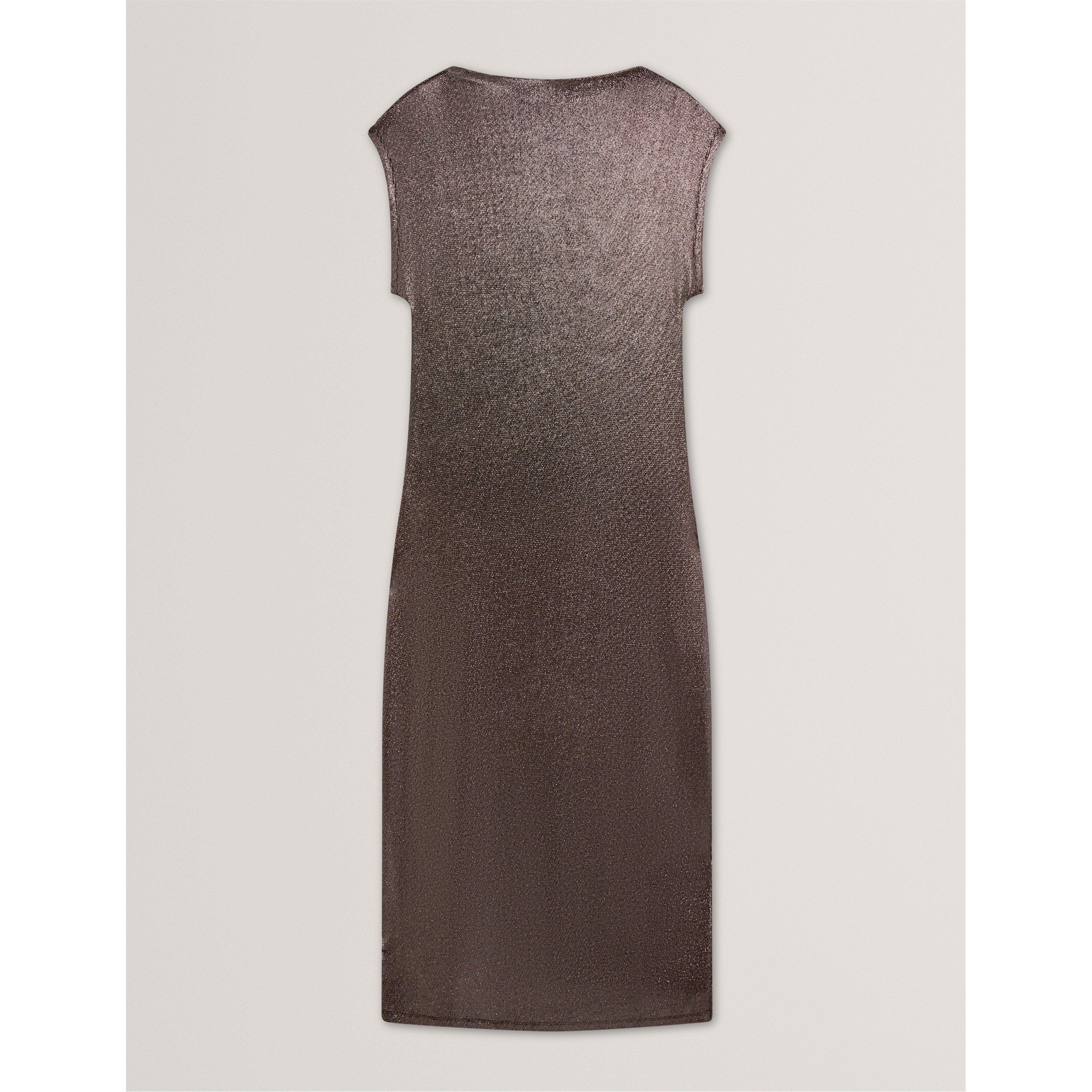 strapless midi dress casual Marcella | Natalia Sleeveless Dress in Black | Women's Size XL | Ponte
