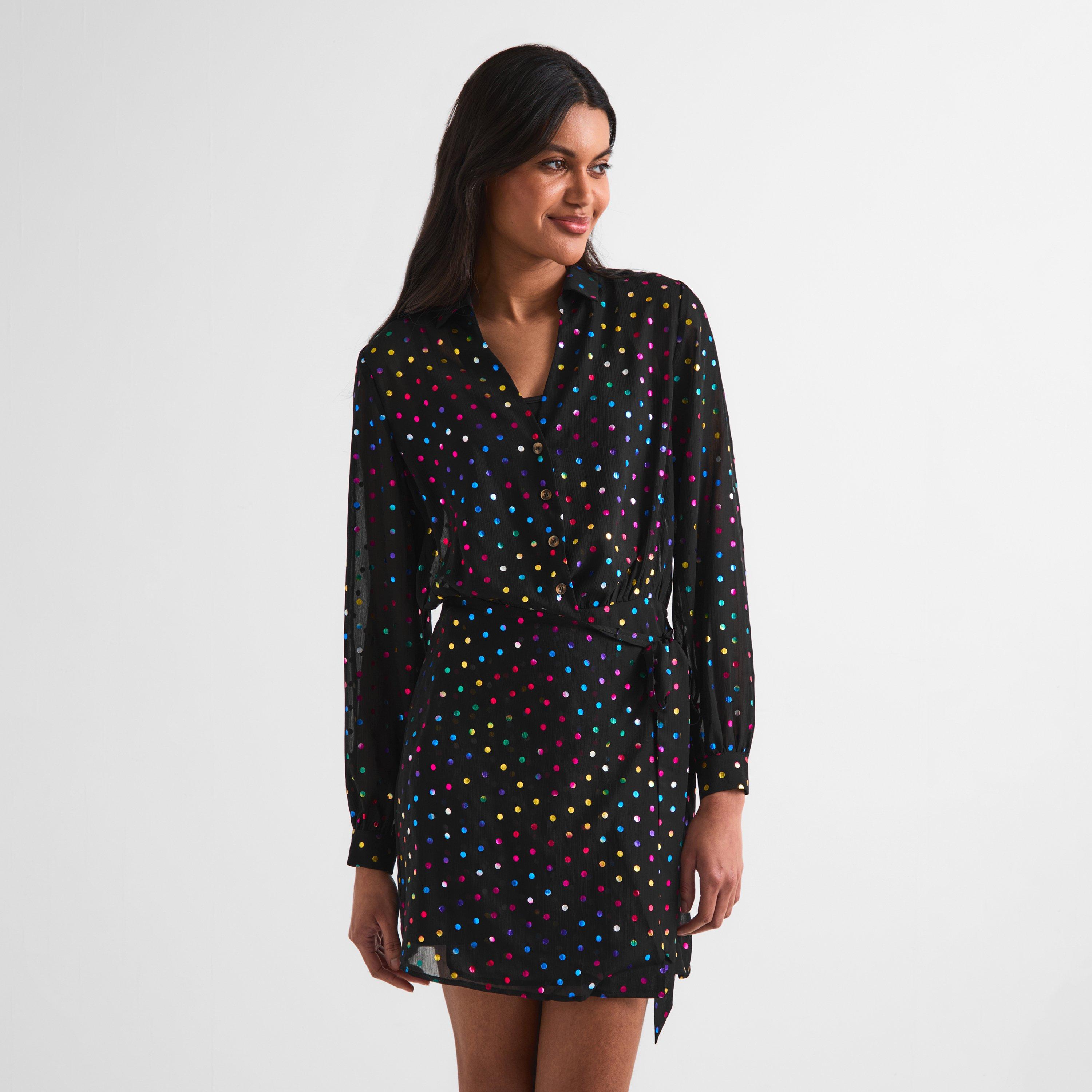 Black - Never Fully Dressed - Women's Miley Wrap Dress - 3