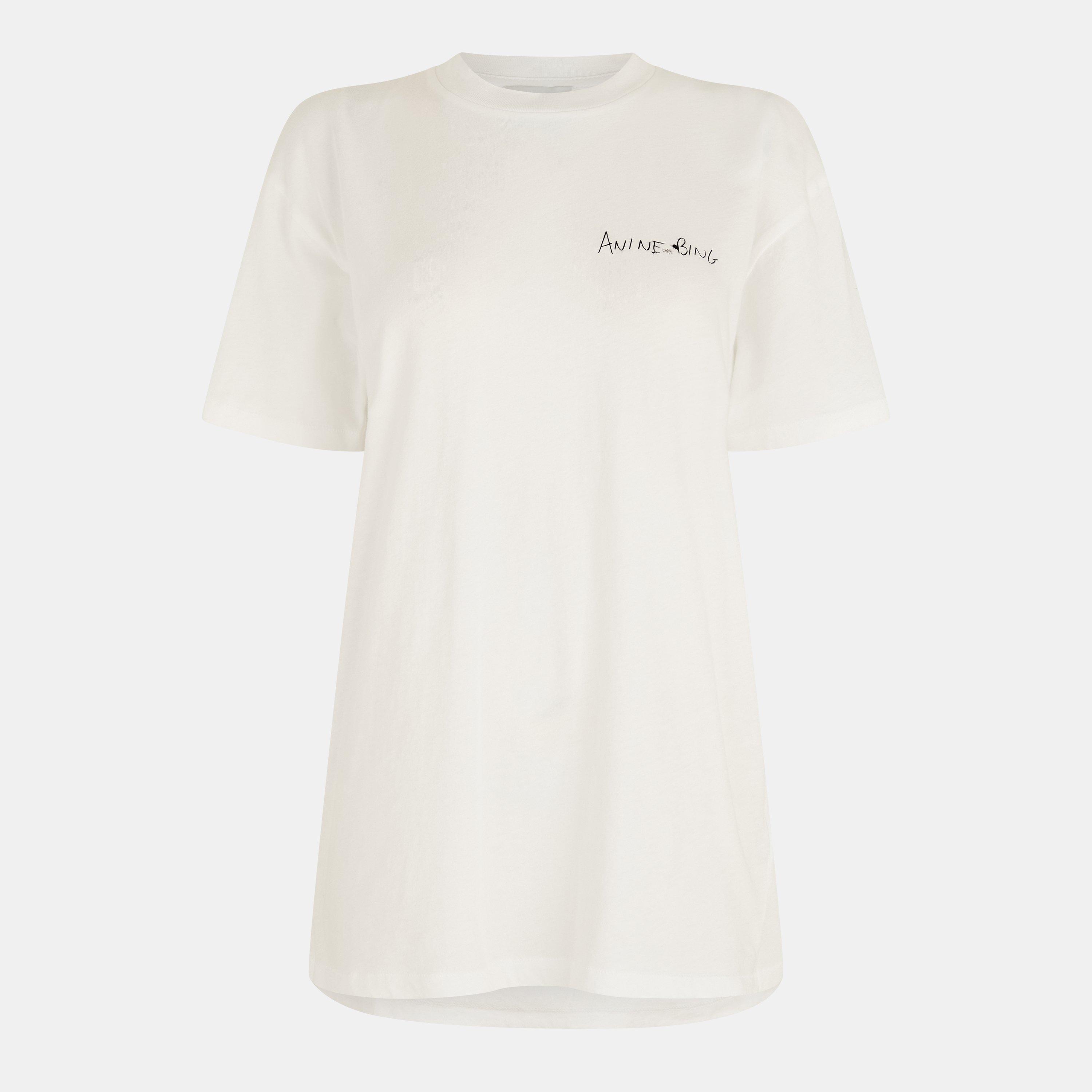 Ivory - Anine Bing - Women's Writing T-Shirt - 1