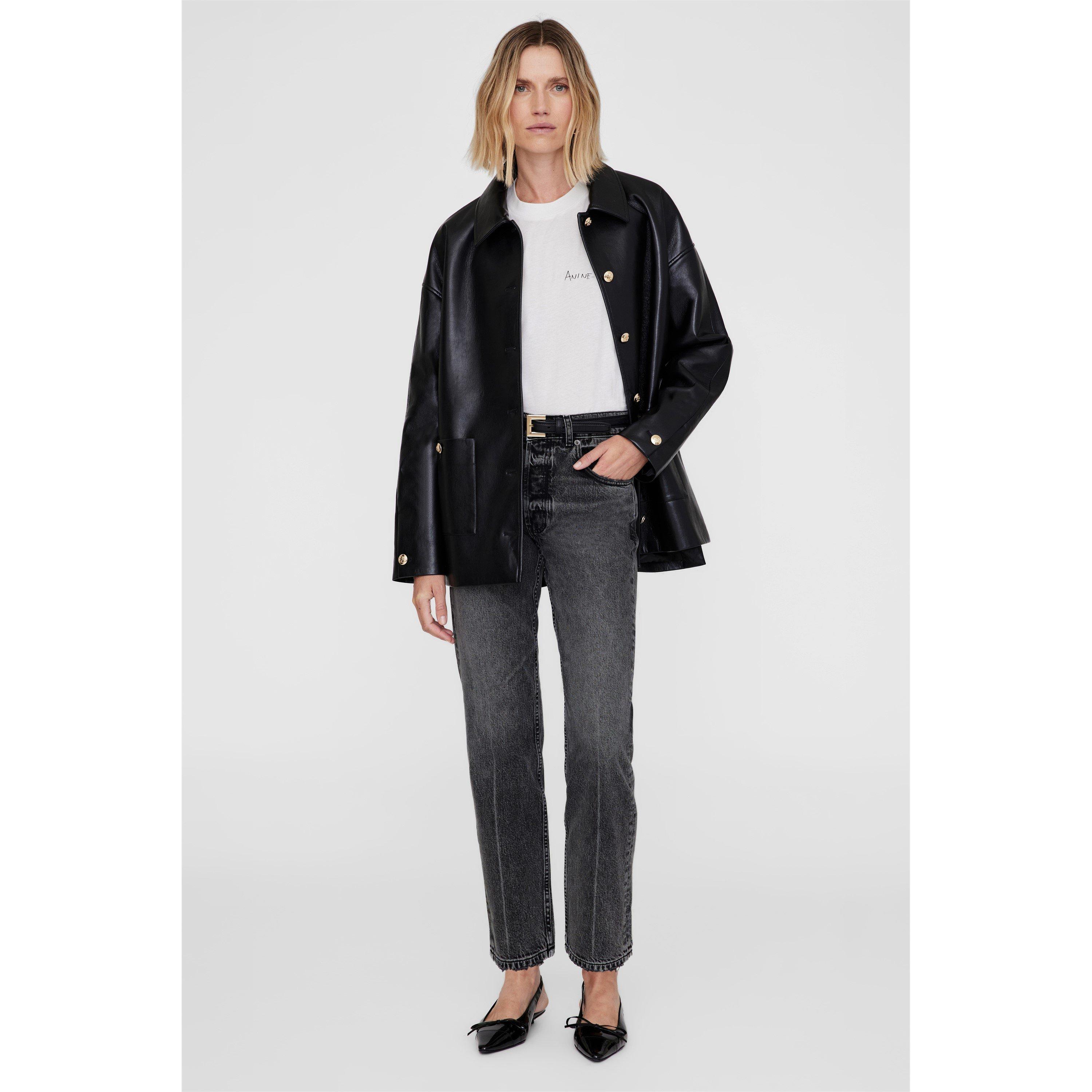 Ivory - Anine Bing - Women's Writing Regular Fit T-Shirt - 6