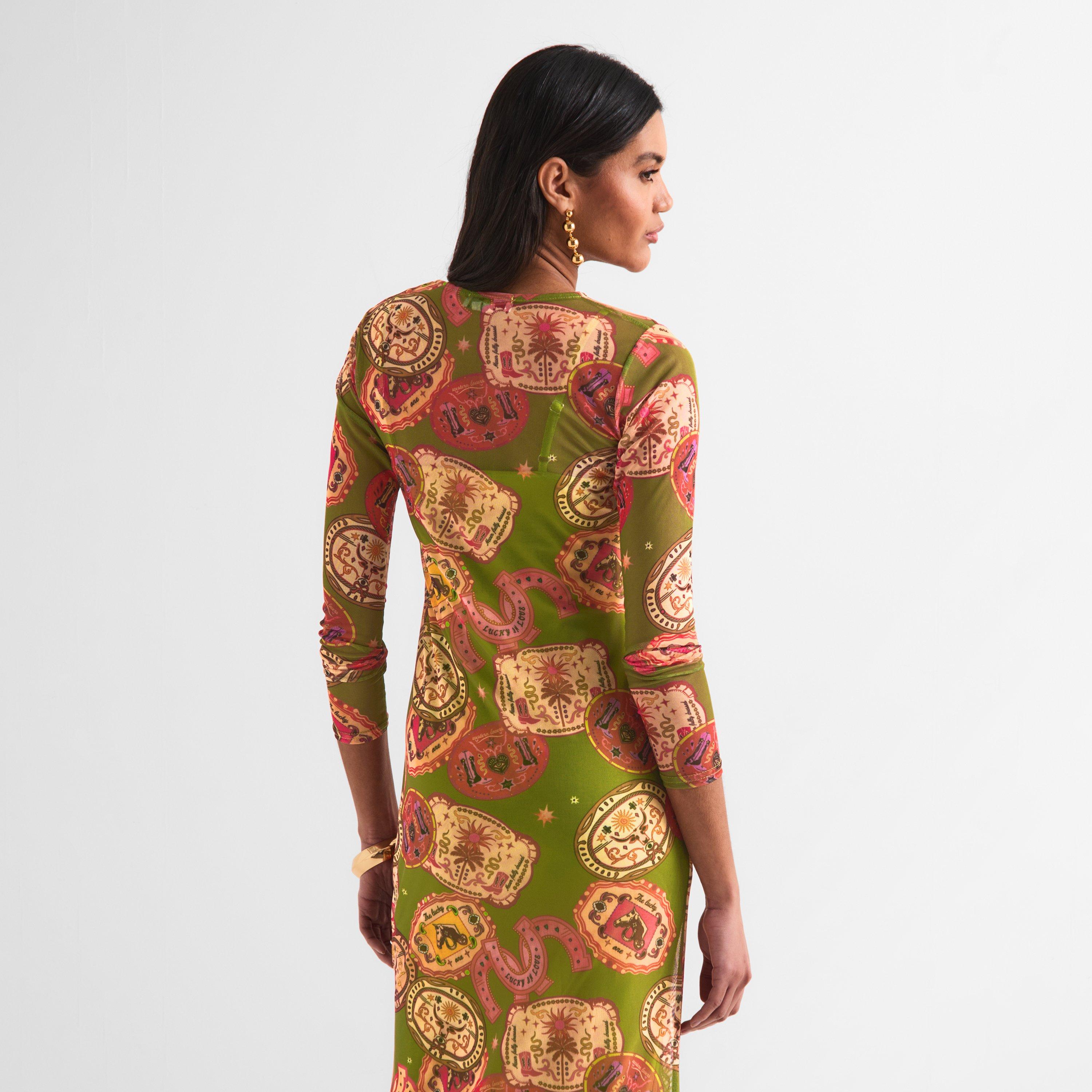 Olive - Never Fully Dressed - Women's Long Maxi Dress - 4