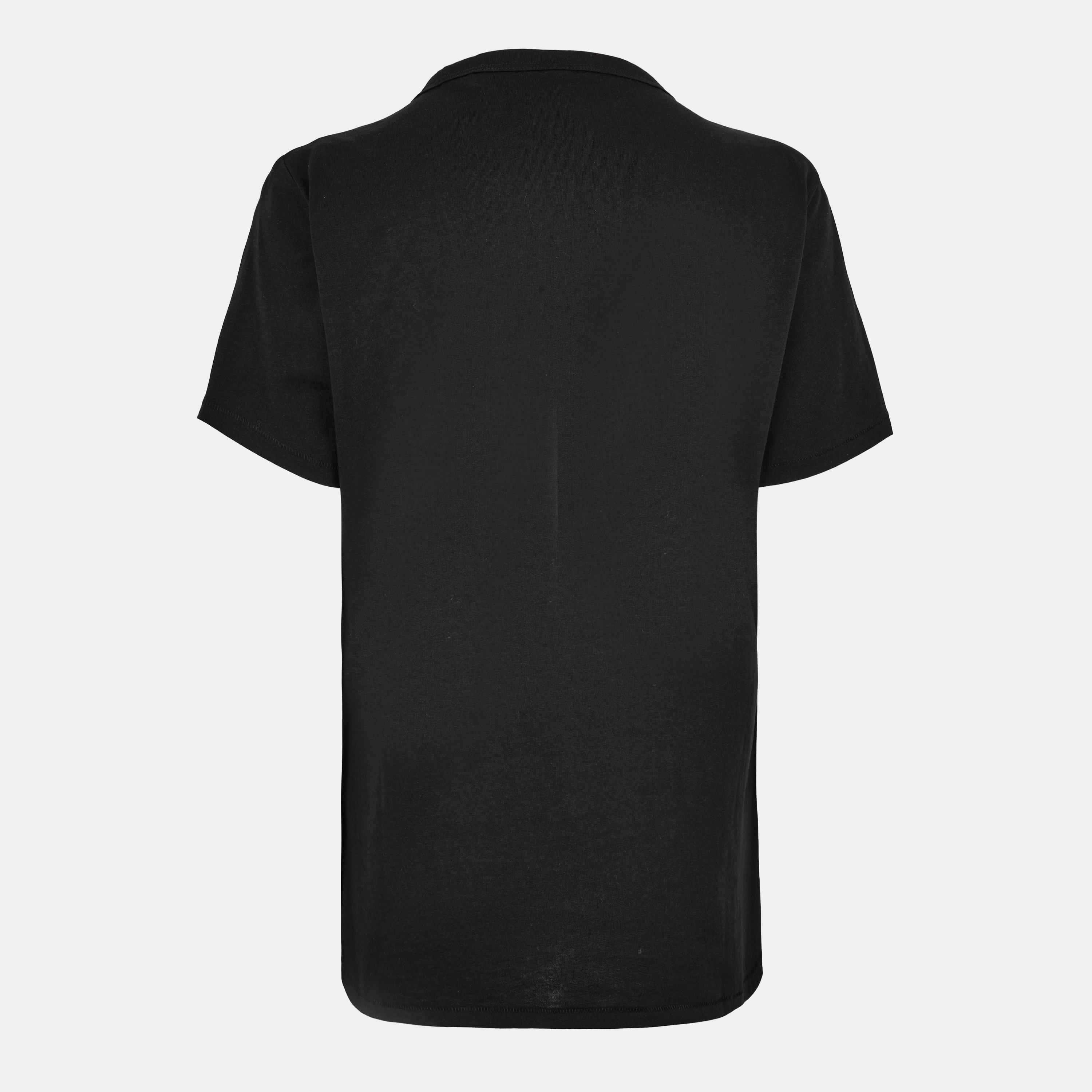 Black 003 - Boss - Women's Elogo Print T-Shirt, Crystal Print T-Shirt - 2