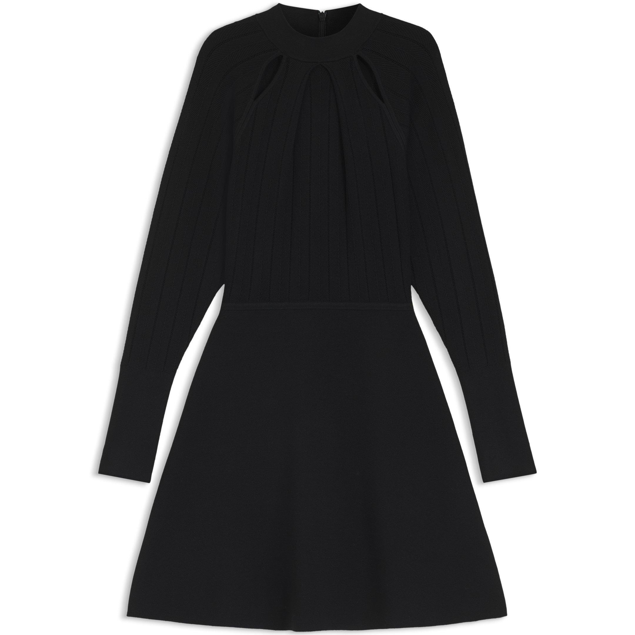 Boss Women's Fuccia Black A Line Dress - Black 001 - 8 (S)