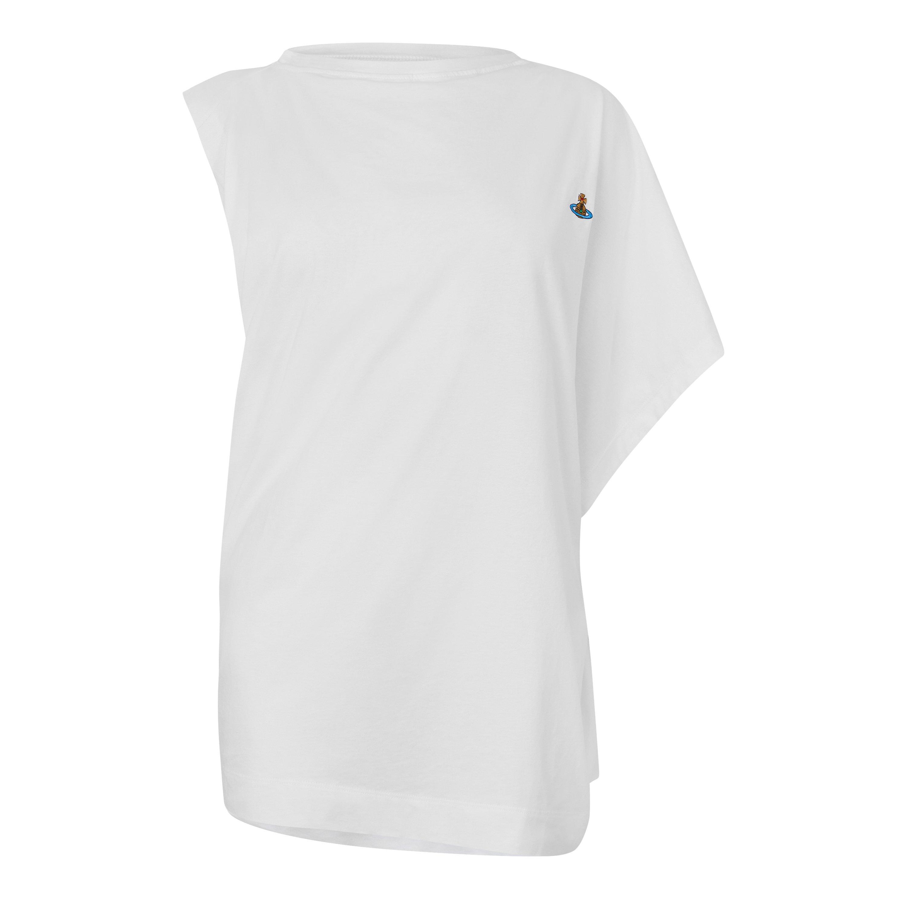 Vivienne Westwood Viv OS Hebo Top Ld64 - White - Size 10 (S)