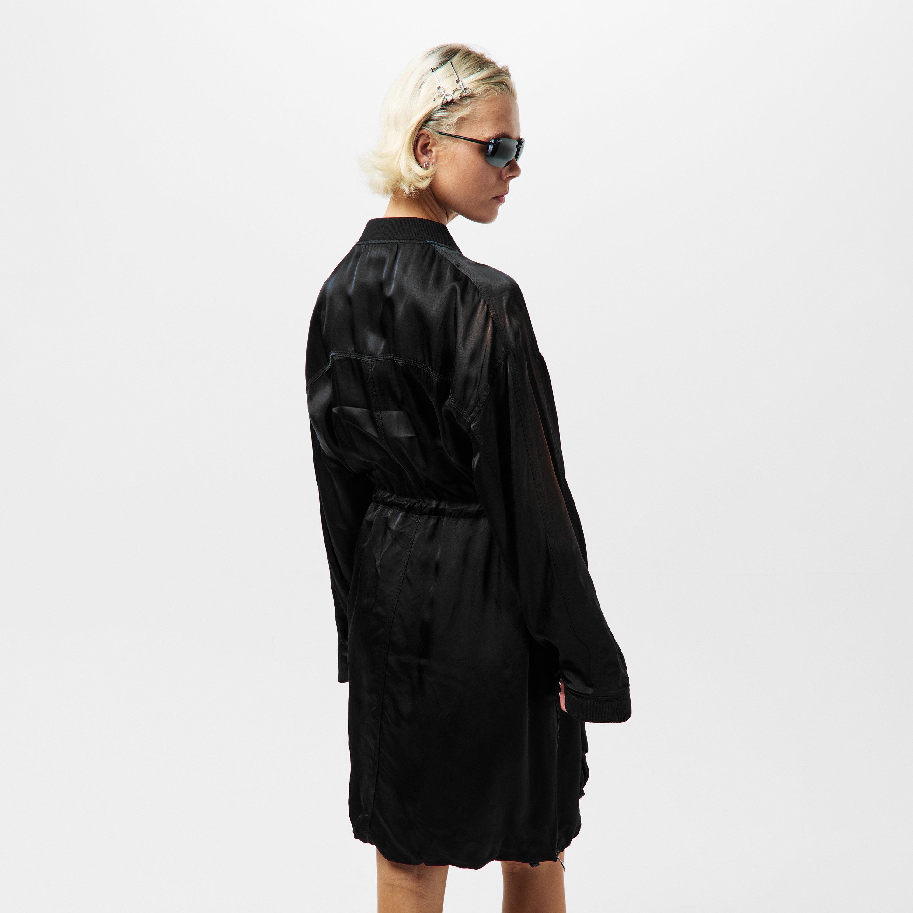 Black Black - Diesel - Women's Saran Mini Dress - 4