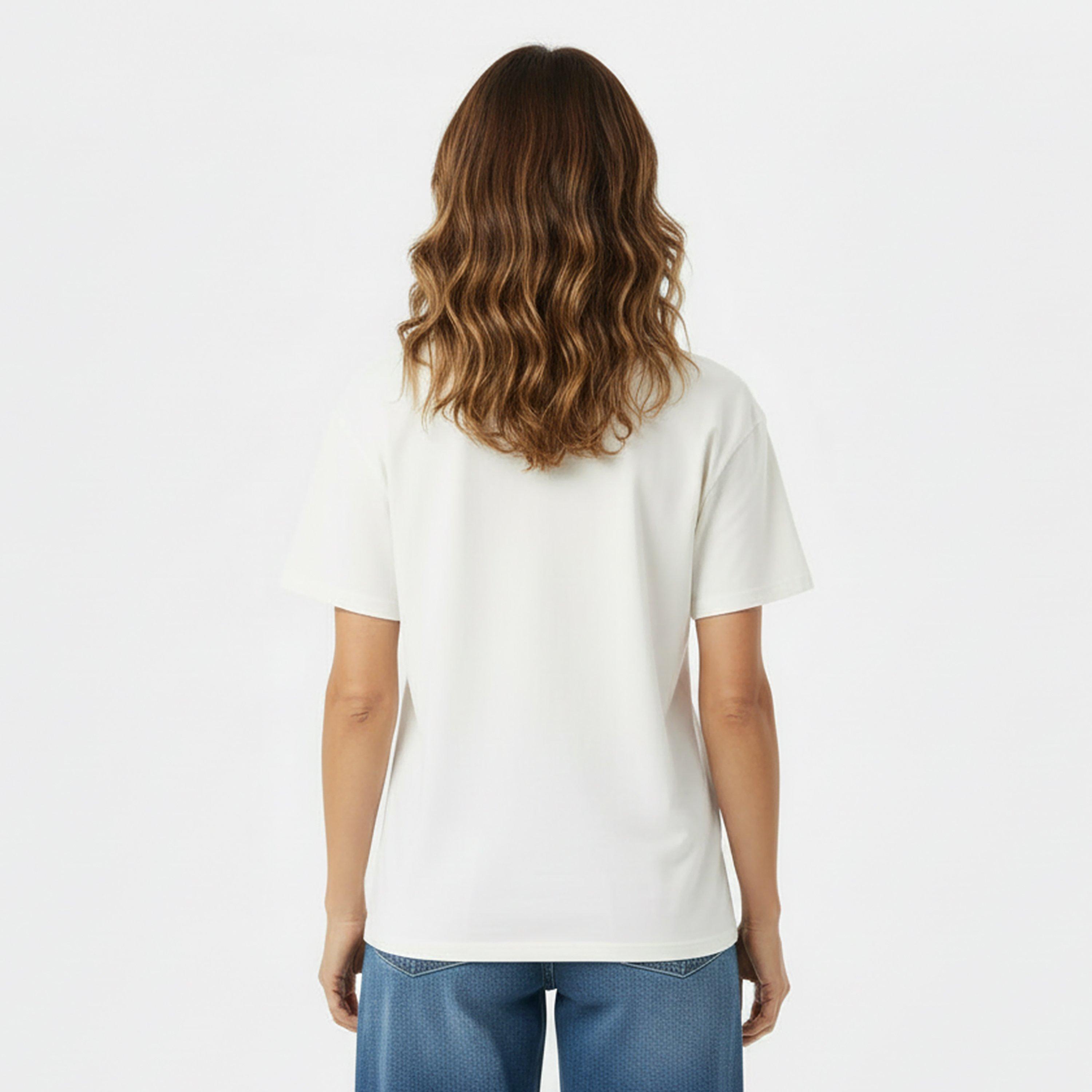 White - Never Fully Dressed - Never Cowboy Tee Ld62 - 4