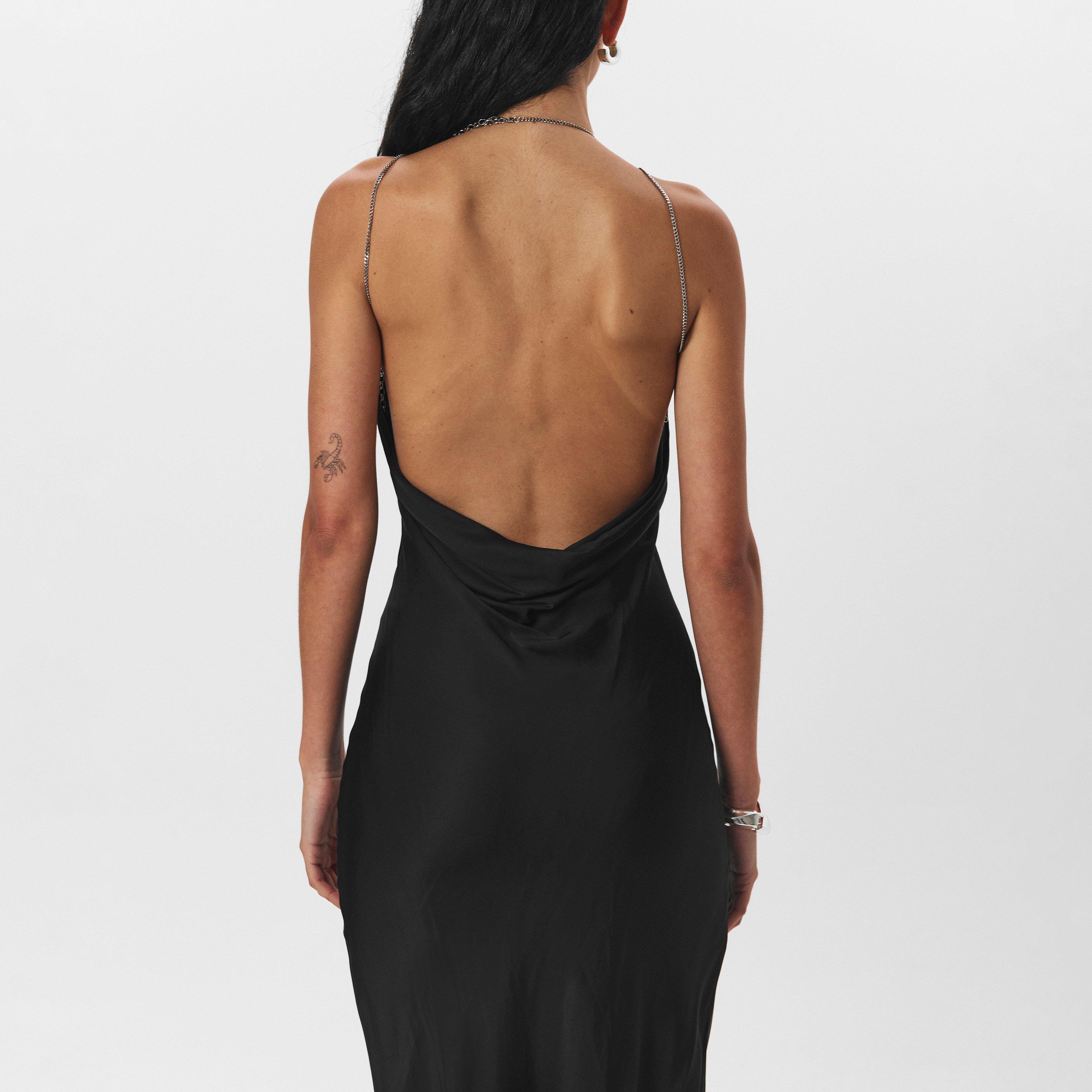 Black Black - Diesel - Women's D Eliz Slip Dress - 4