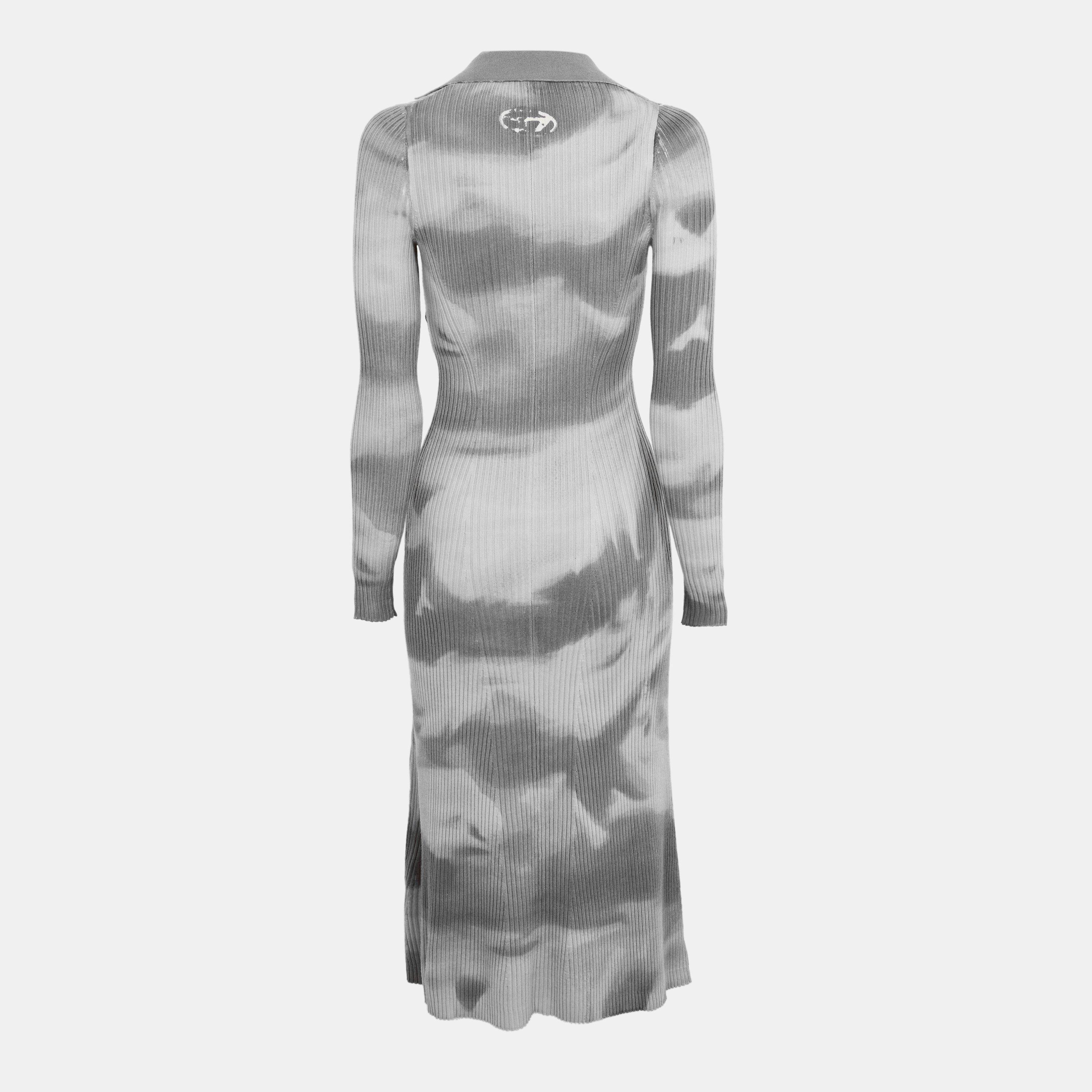 Frost Gray - Diesel - Women's Bridge Polo Dress - 2