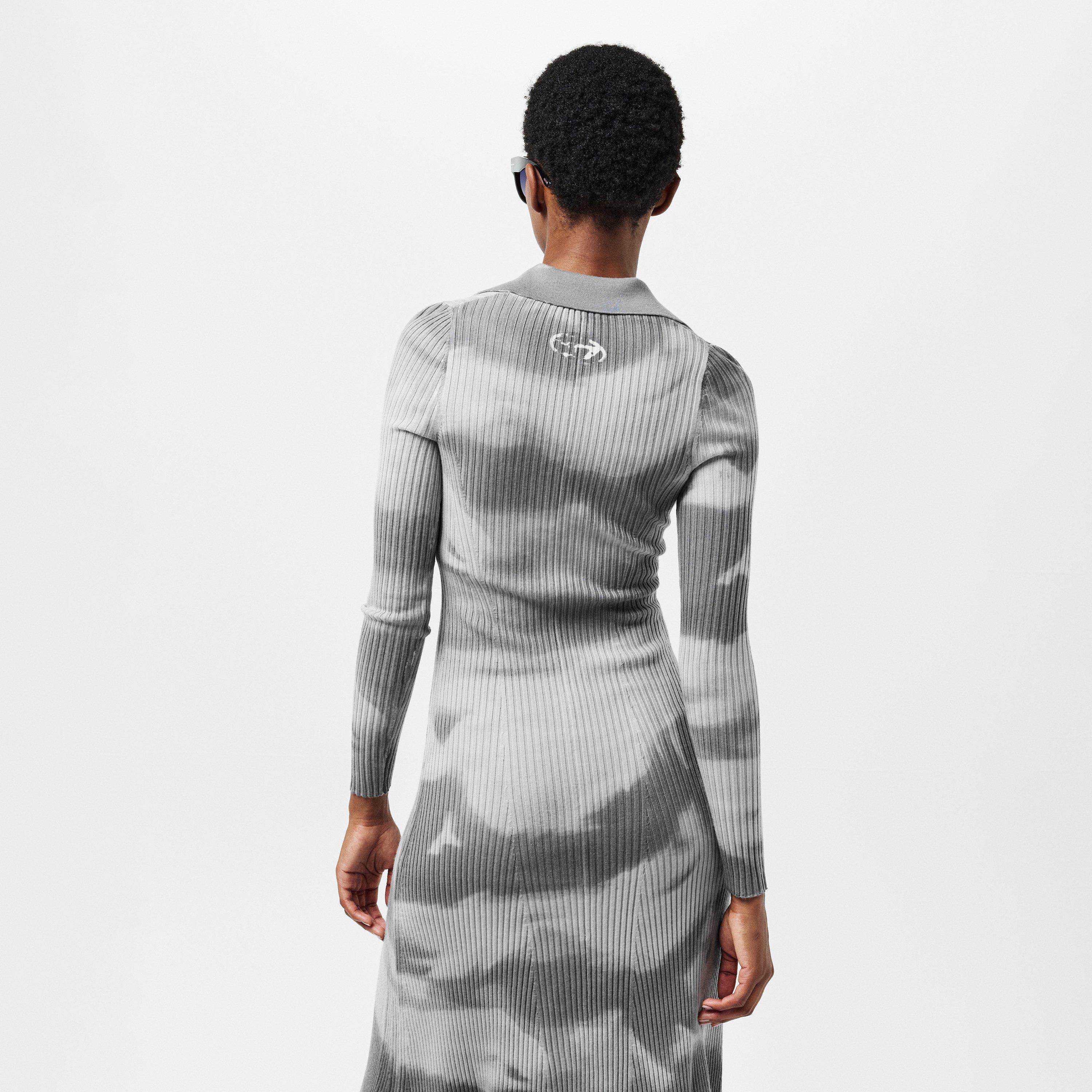 Frost Gray - Diesel - Women's Bridge Polo Dress - 4