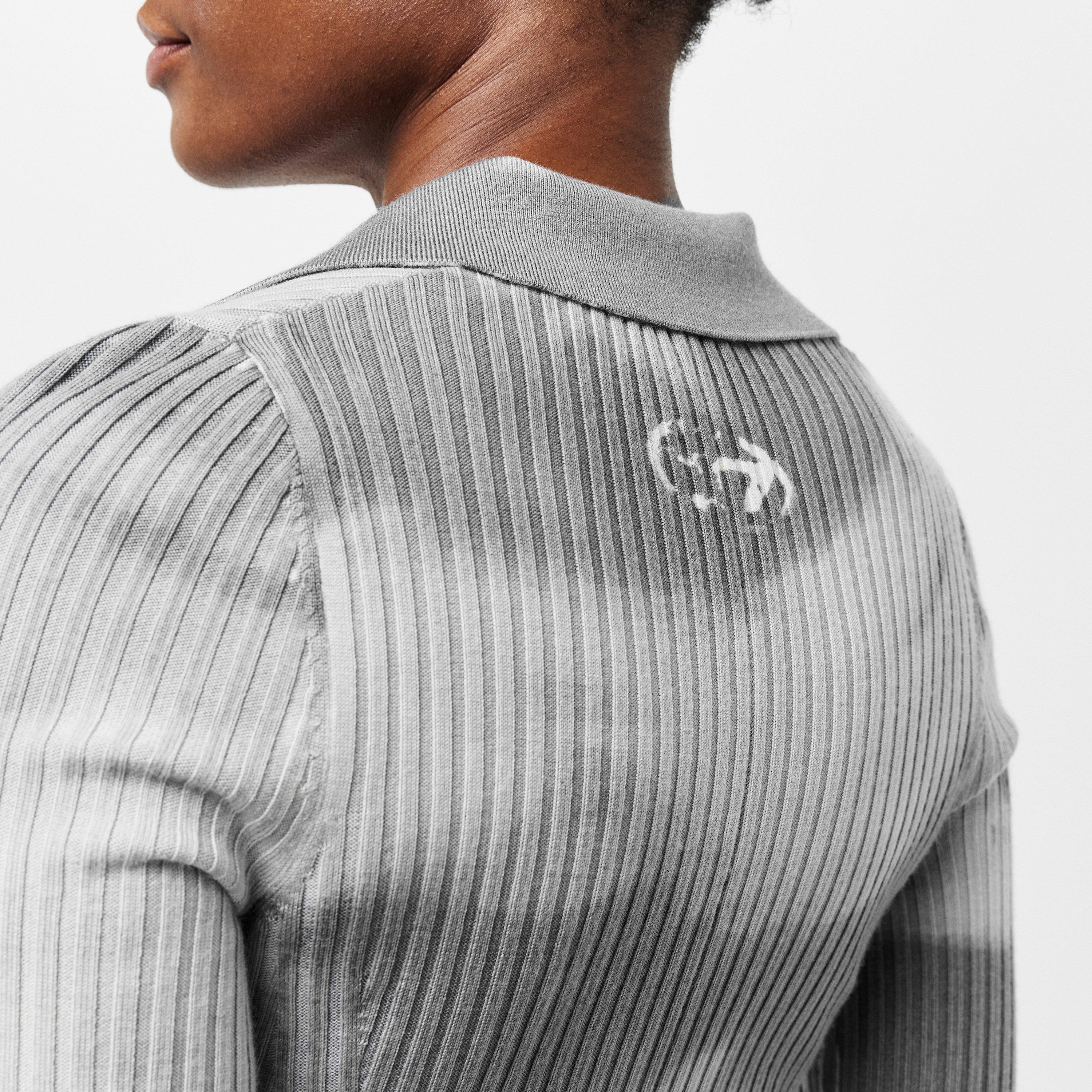 Frost Gray - Diesel - Women's Bridge Polo Dress - 5